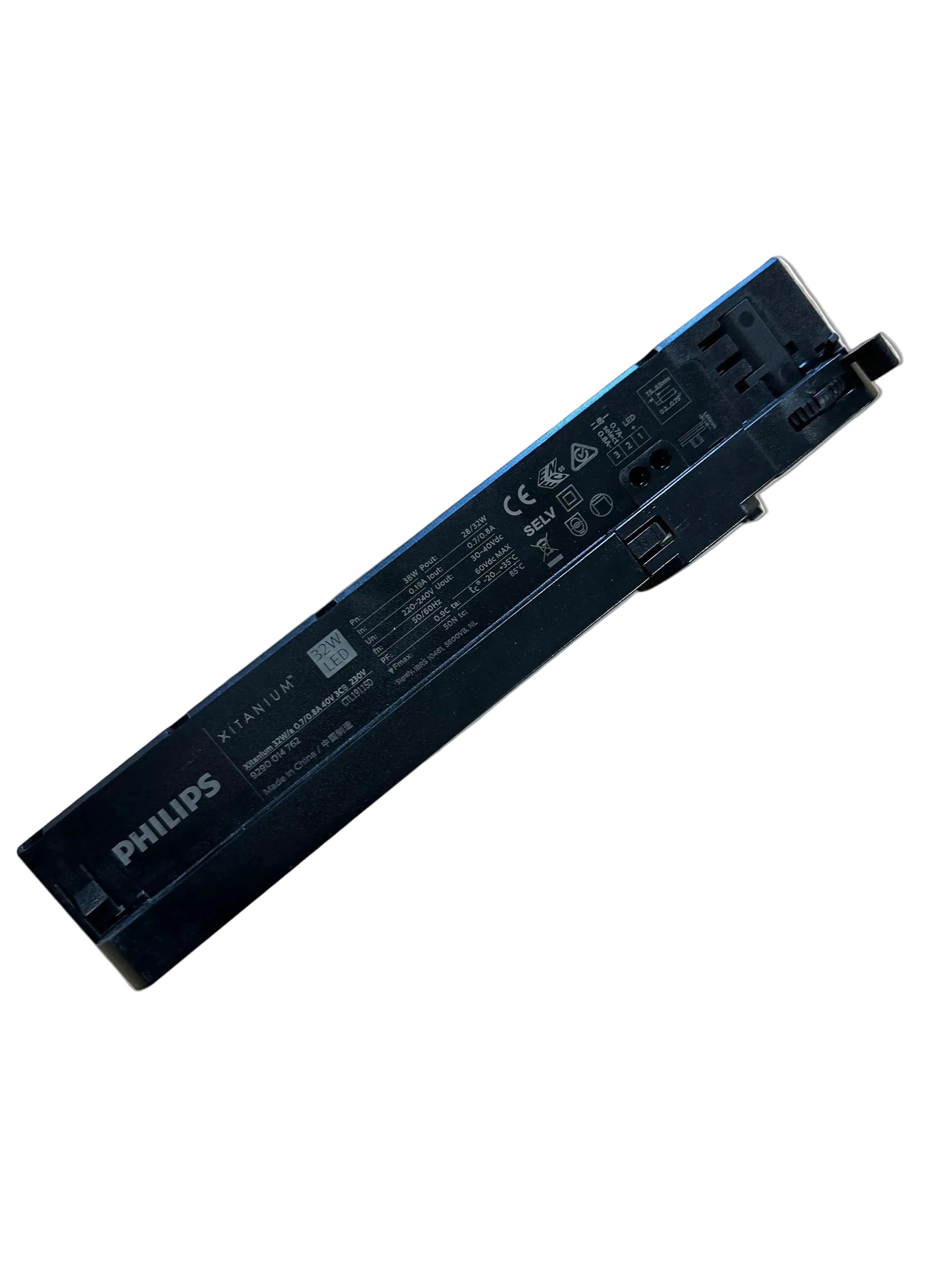 Philips 9290014762 Xitanium 32W/a 0.7/0.8A 40V 3CB 230V - Track Adapter Driver - LED Retro