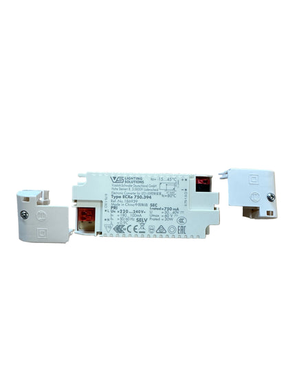 Vossloh Schwabe ECXe 750.394 - 186939 - 30W 750mA 30-40V LED Driver - LED Retro