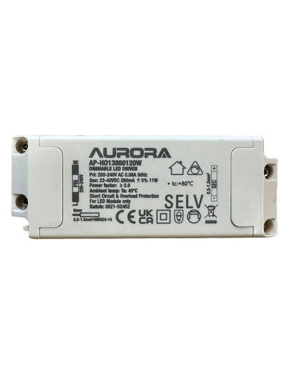 Aurora AP-H013860120W 11W 280mA Triac Dimmable LED Driver - LED Retro