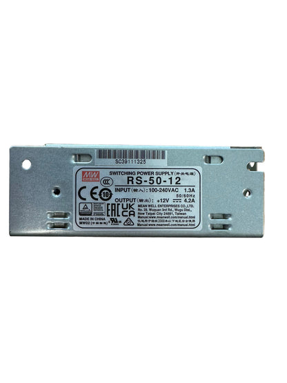 Mean Well RS-50-12 50W 12V 4.2A Switching Power Supply - LED Retro