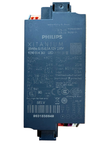 Philips 929001436106 XITANIUM 20W M 0.15-0.5A 52V 230V - LED Retro