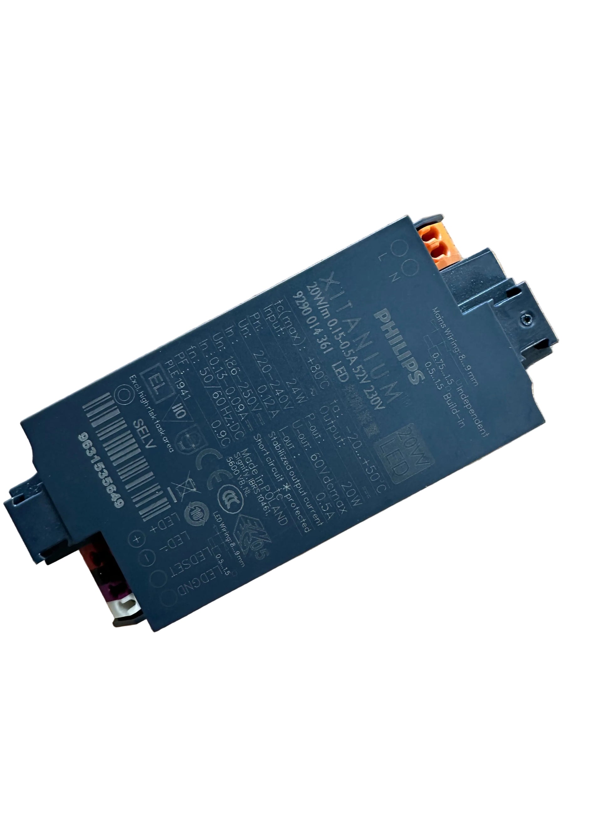 Philips 929001436106 XITANIUM 20W M 0.15-0.5A 52V 230V - LED Retro