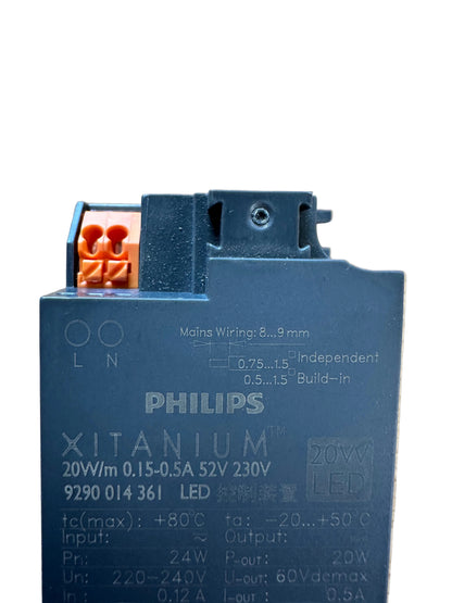 Philips 929001436106 XITANIUM 20W M 0.15-0.5A 52V 230V - LED Retro