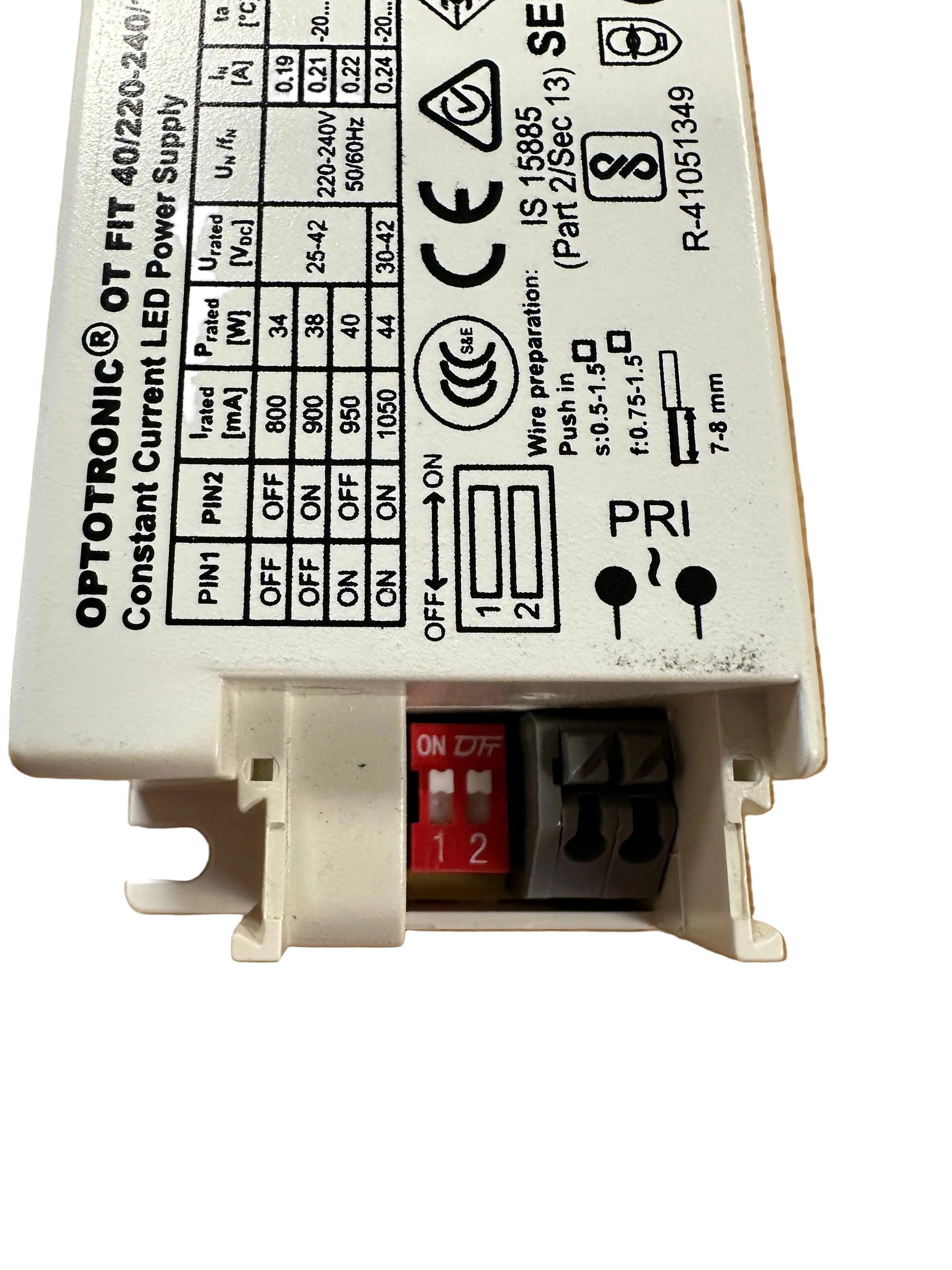 Osram OT FIT 40/220-240/1A0 CS - 20-44W, 800-1050mA, 25-42V LED Driver - LED Retro