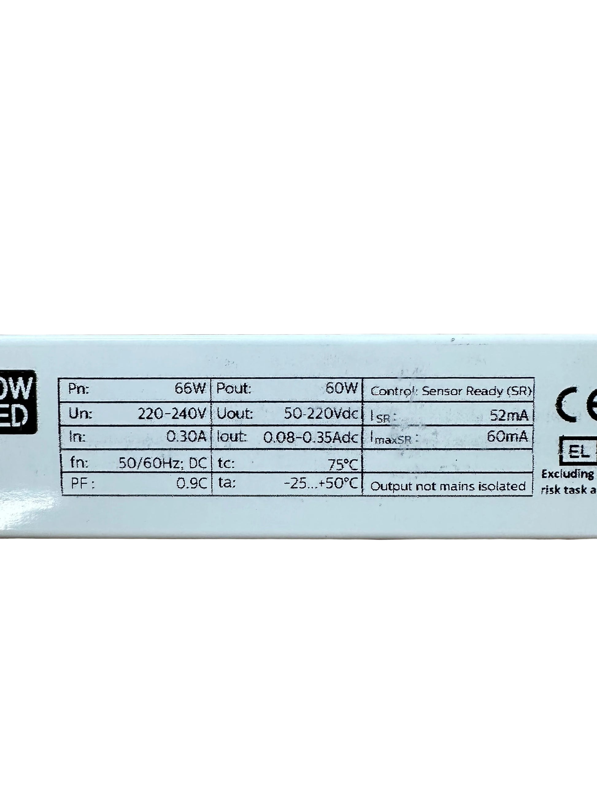Philips 929001540506 Xitanium 60W 0.08-0.35A 220V SR 230V - LED Retro