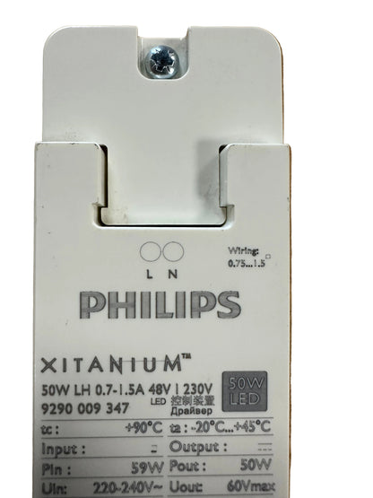Philips 9290009347 Xitanium 50W LH 0.7-1.5A 48V I 230V - LED Retro