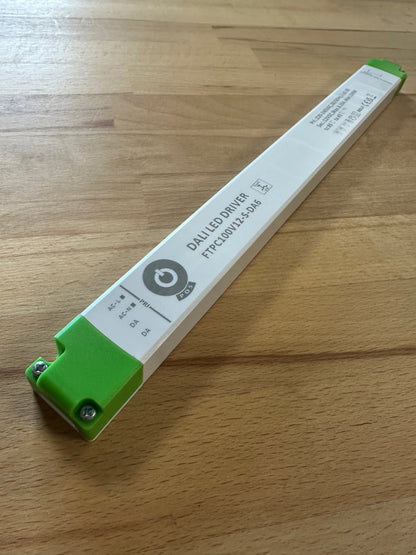 POS Power FTPC100V12-S-DA6 100W 12V/8.3A DALI-2 - Push Dimming - Slim LED Driver - LED Retro