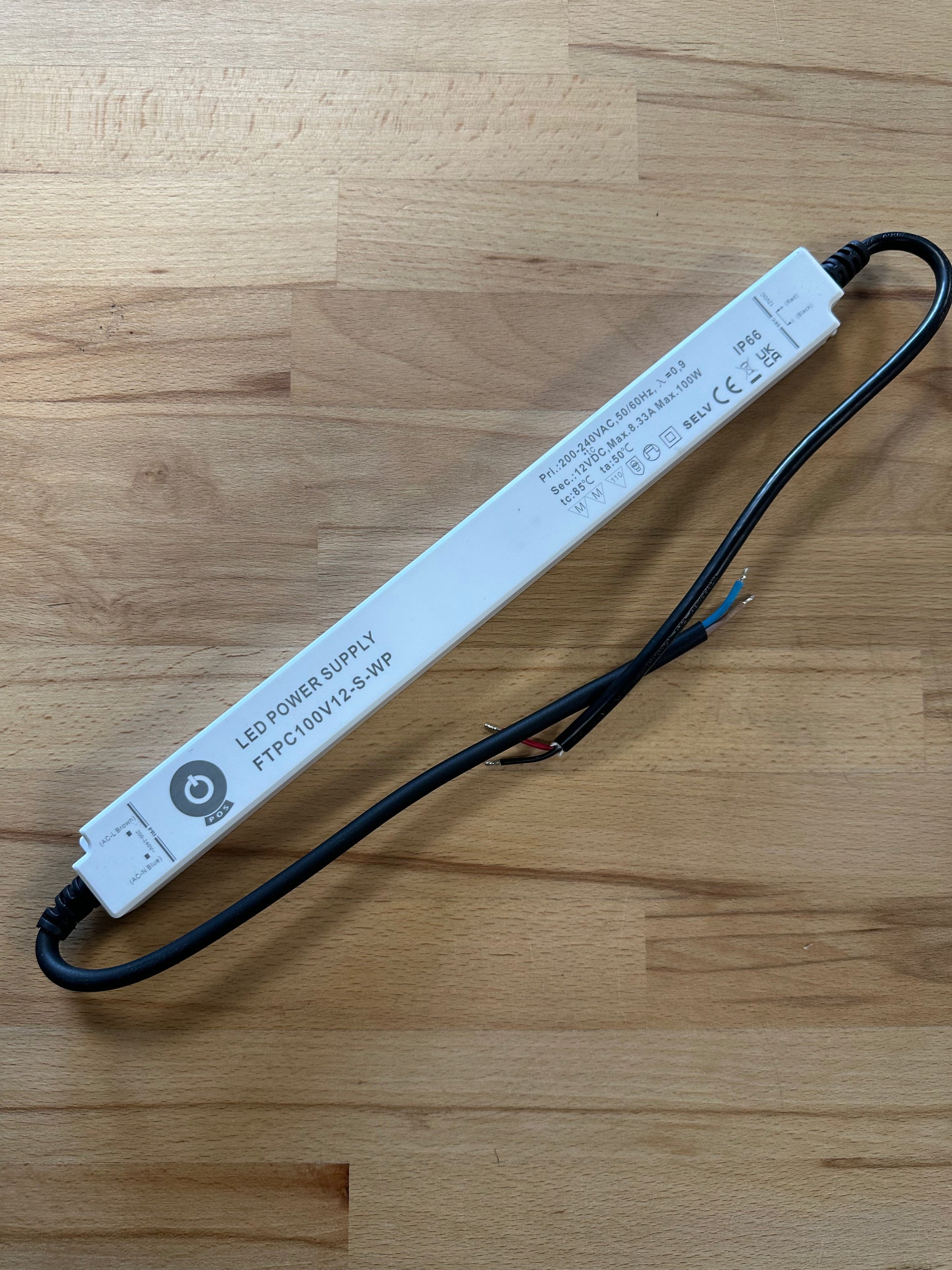 POS Power FTPC100V12-S-WP - LED Retro