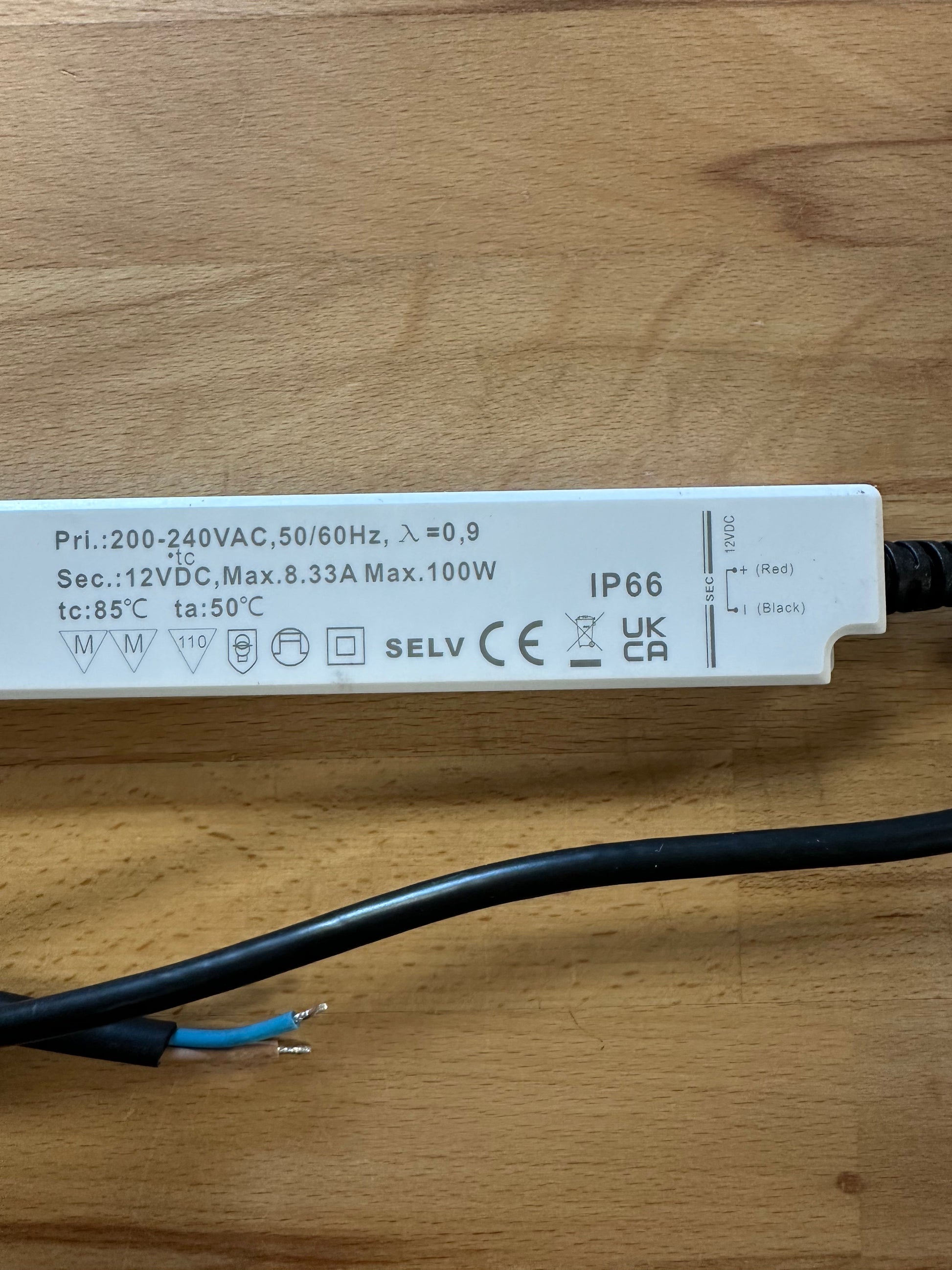 POS Power FTPC100V12-S-WP - LED Retro