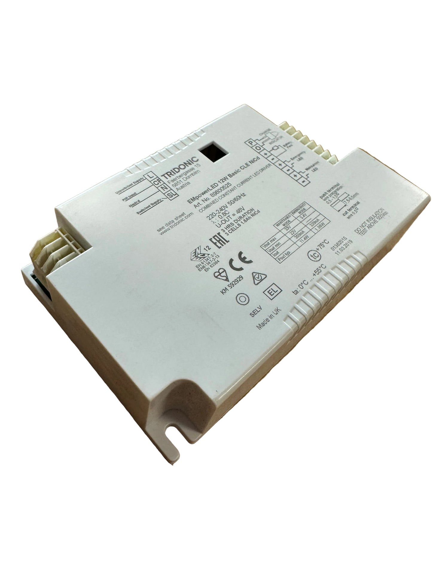 Tridonic 89800525 EMpowerLED 12W Basic CLE NICD - LED Retro
