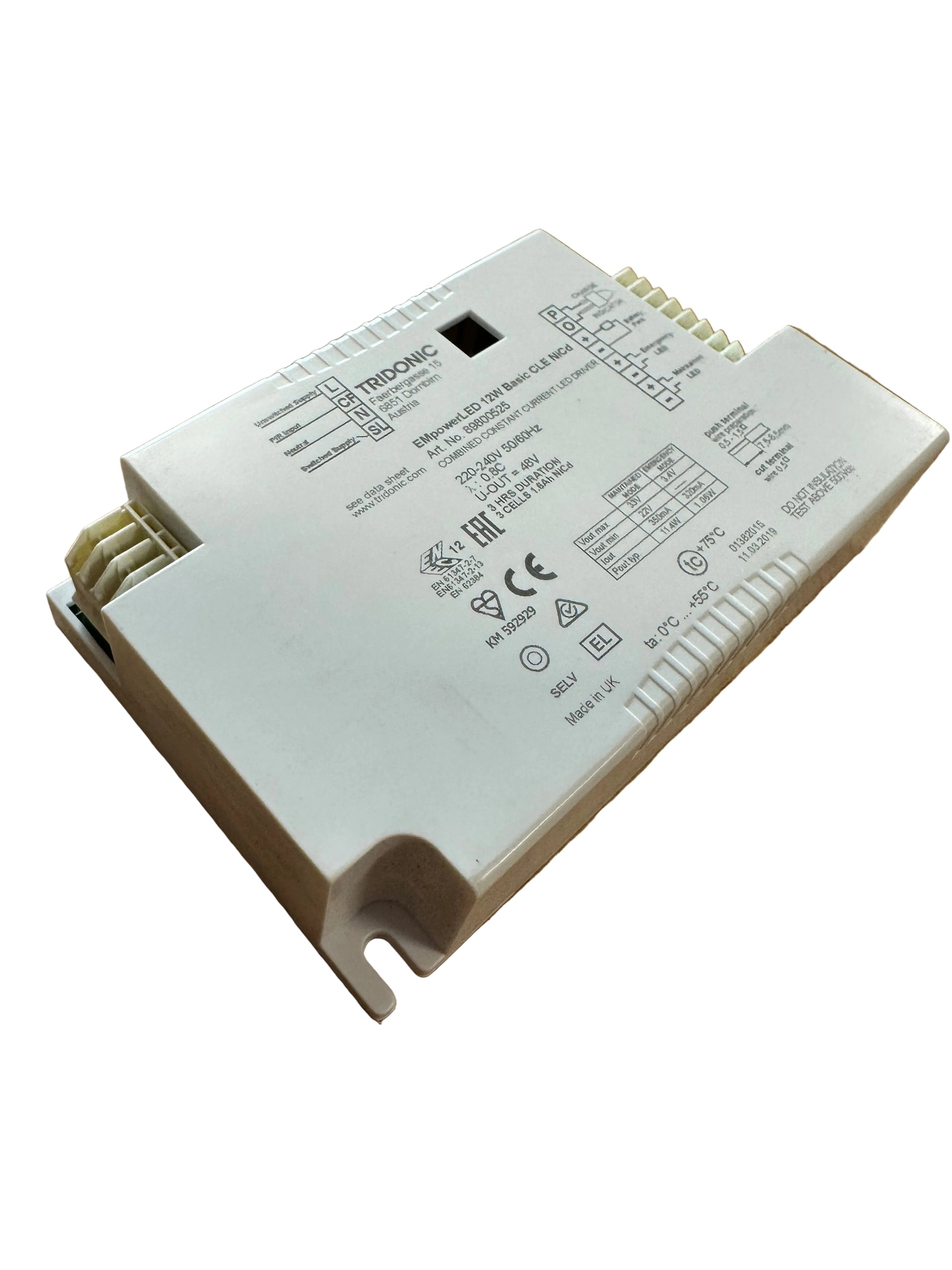 Tridonic 89800525 EMpowerLED 12W Basic CLE NICD - LED Retro