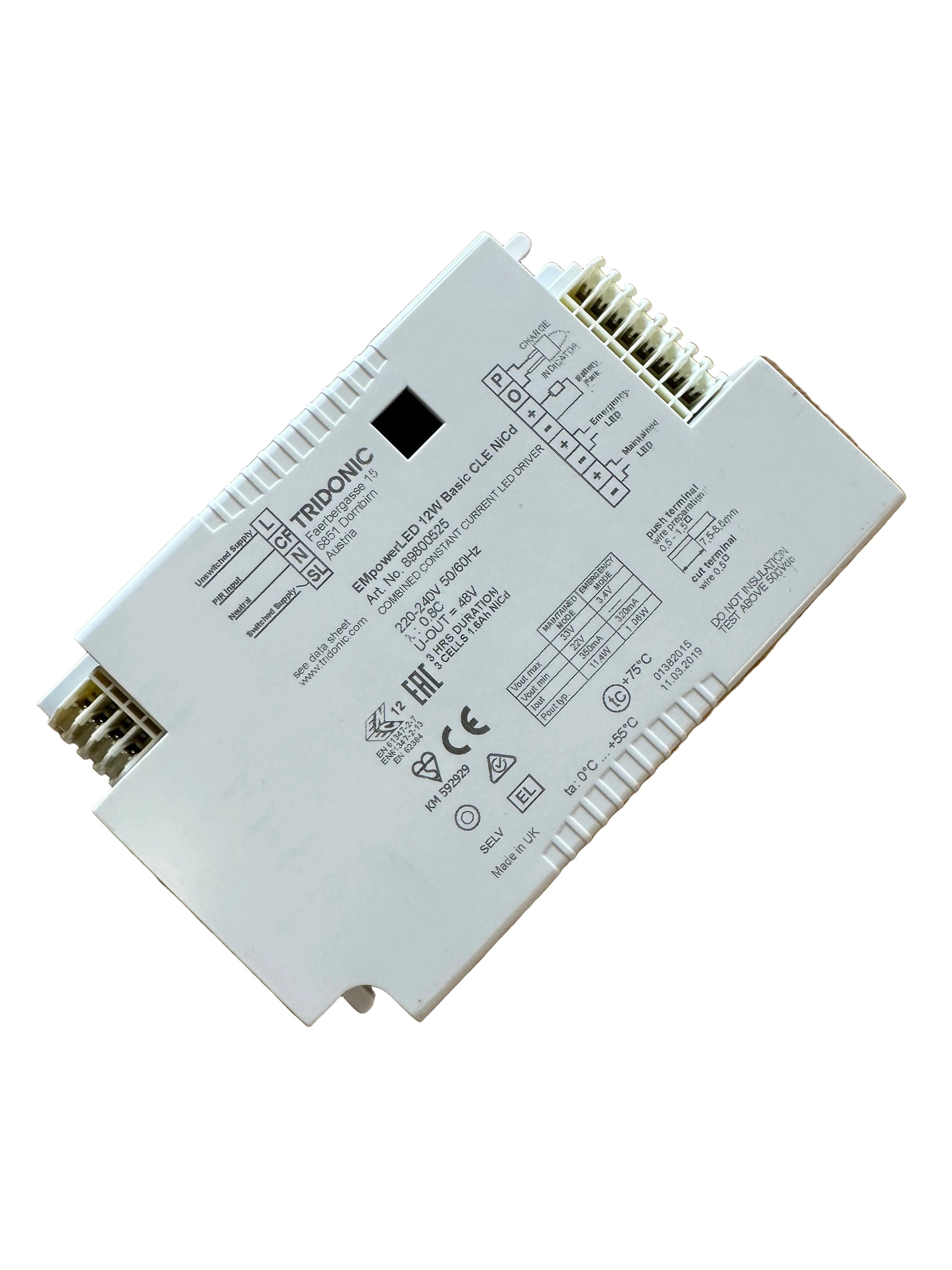 Tridonic 89800525 EMpowerLED 12W Basic CLE NICD - LED Retro