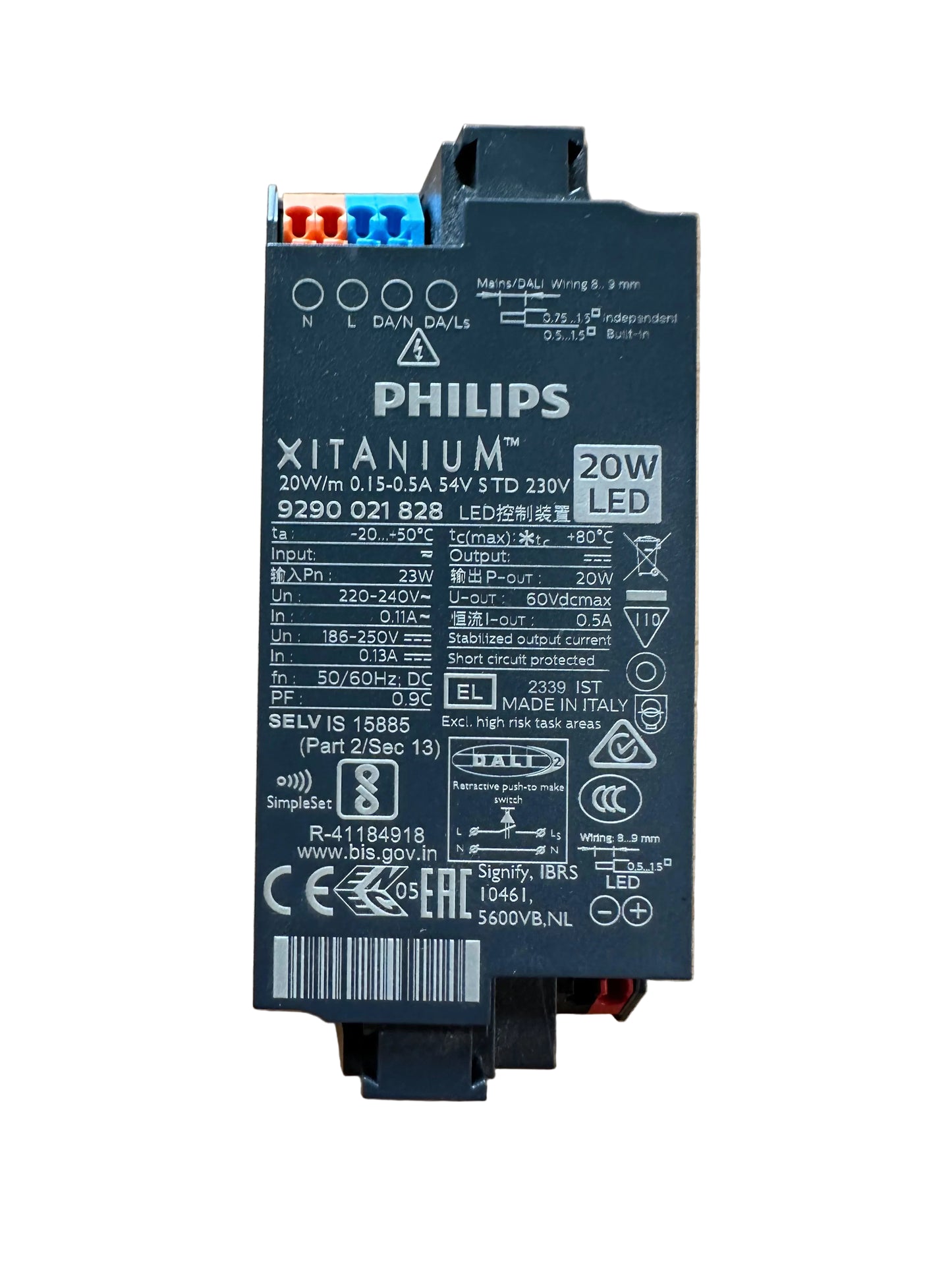 Philips 929002182806 Xitanium 20W/m 0.15-0.5A 54V S TD - LED Retro