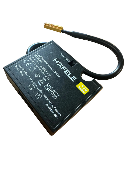 HAFELE Distributor 12V, 2- Way, with Switching Function for 1 Switch, Loox 5, 833.95.902 - LED Retro