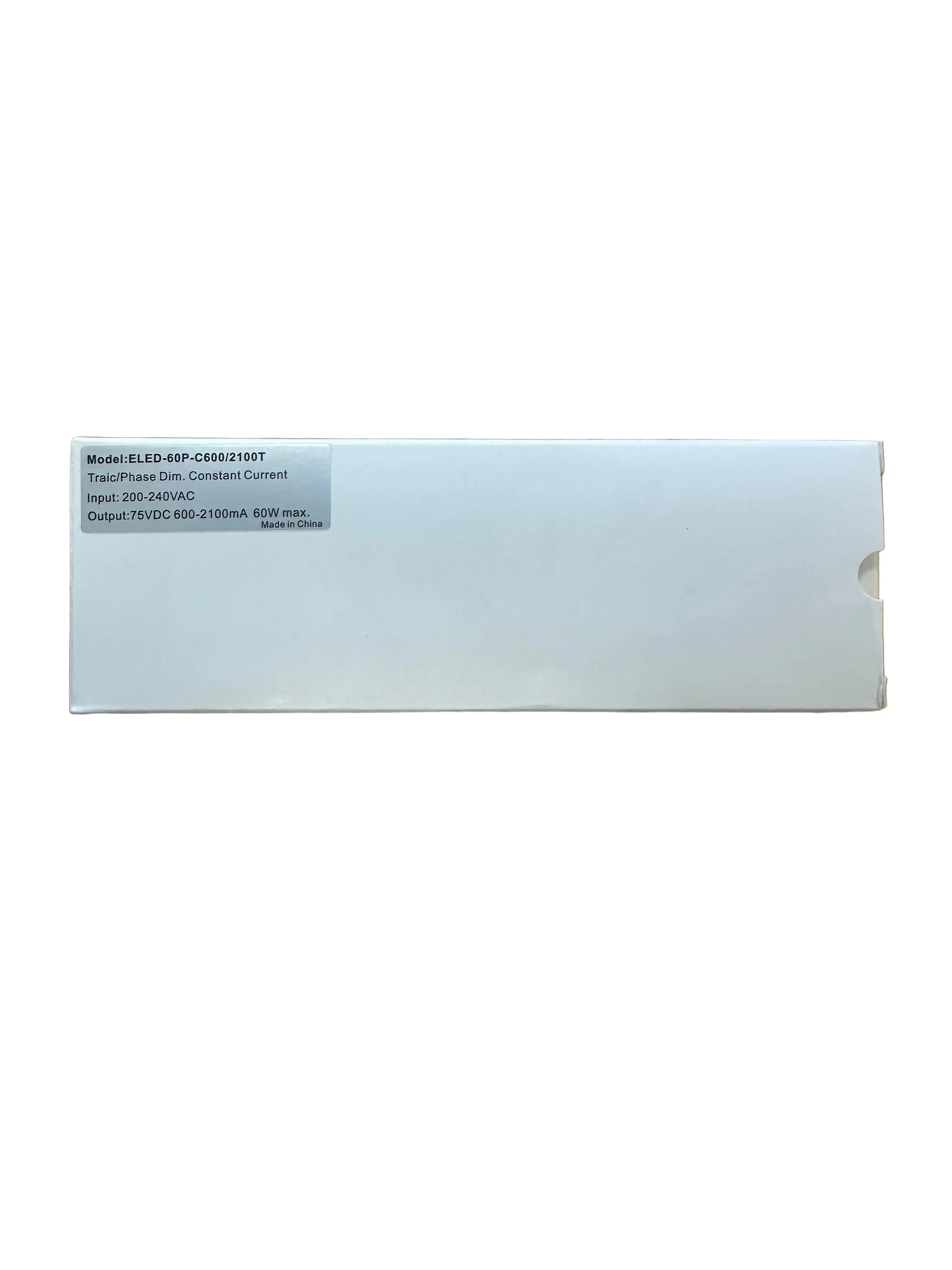 Ecopac ELED-60P-C600/2100T Triac Dimmable Selectable Current LED Driver - LED Retro