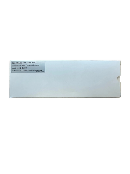 Ecopac ELED-60P-C600/2100T Triac Dimmable Selectable Current LED Driver - LED Retro