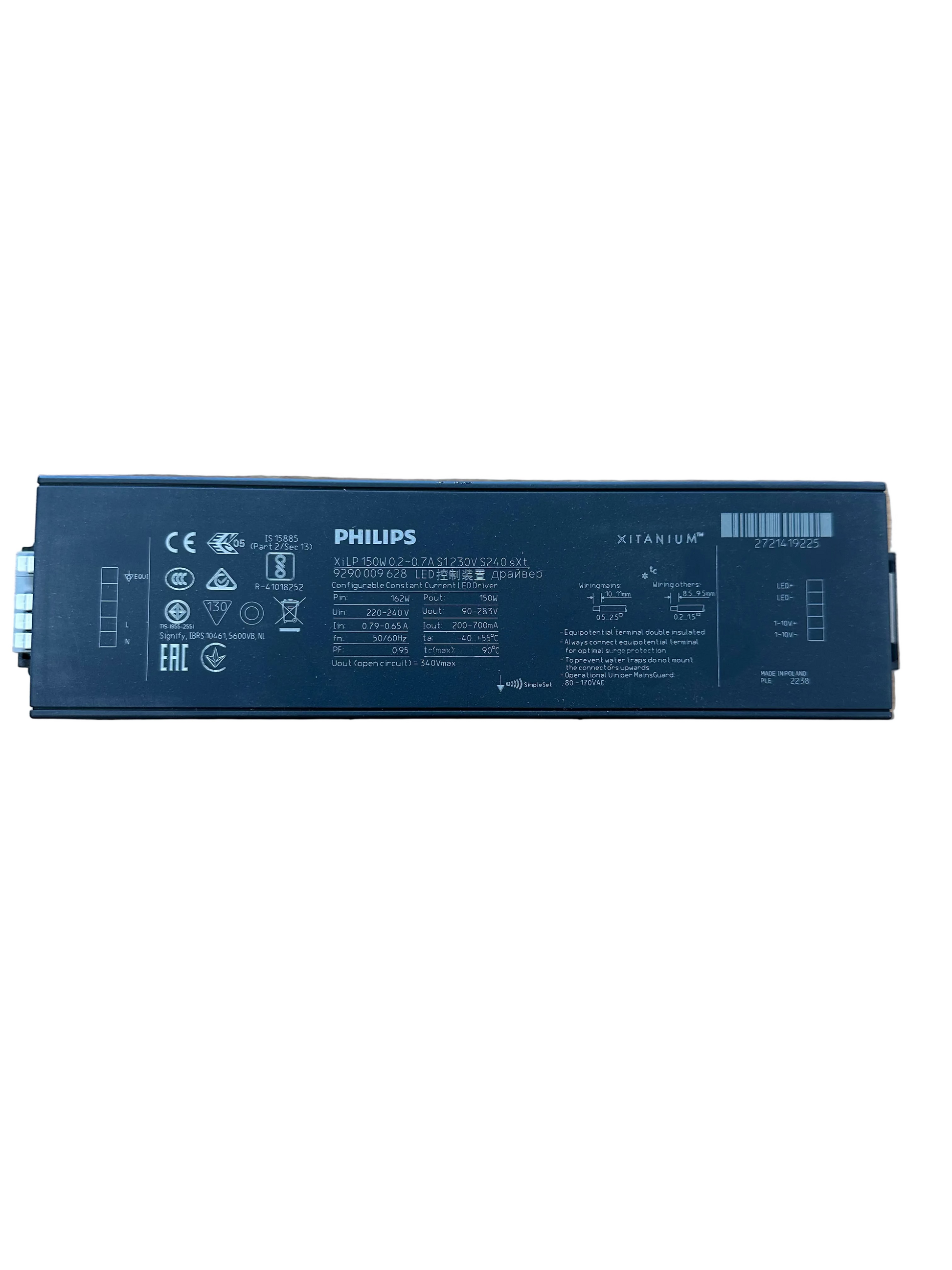 Philips 929000962806 Xi LP 150W 0.2-0.7A S1 230V S240 sXt - LED Retro