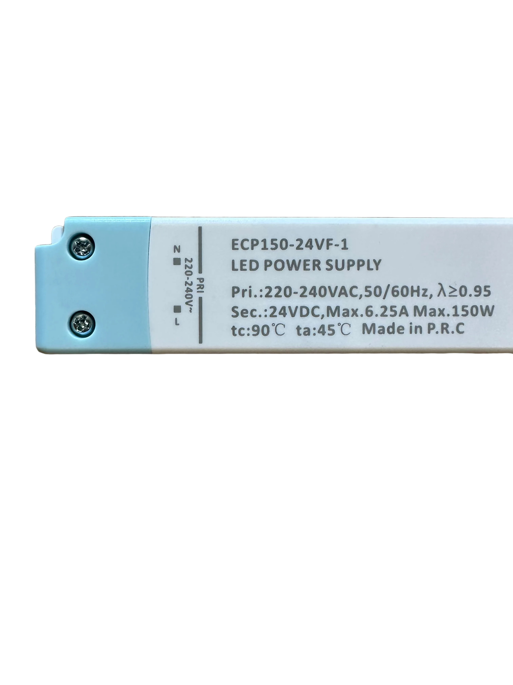 ECOPAC ECP150-24VF-1 150W 24V 6.25A Slim LED Driver - LED Retro