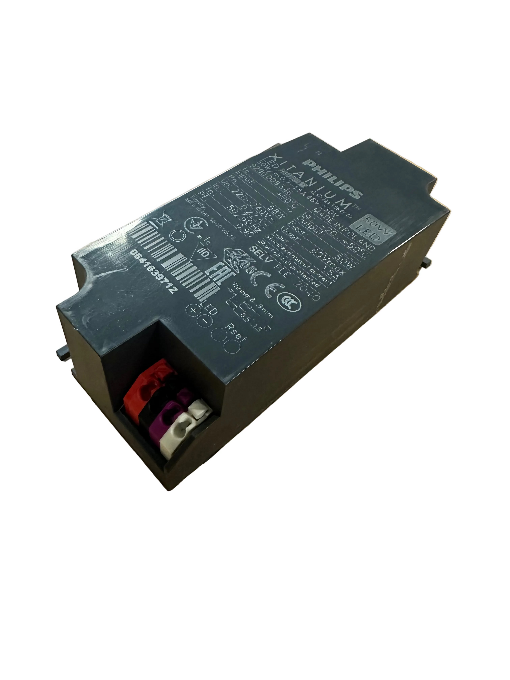 Philips 929000934606 Xitanium 50W/m 0.7-1.5A 48V 230V -LED Retro