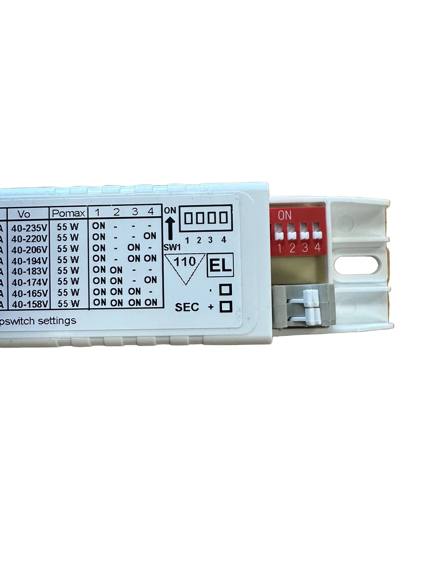 TCI 127524 MPSE 55/350 SLIM 26-55W 100-350mA Slim LED Driver - LED Retro