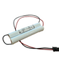 ELP B065 NICD 4.8V 1.5Ah NiMH Dual In Line Battery C/W Flying Leads And Connector - LED Retro