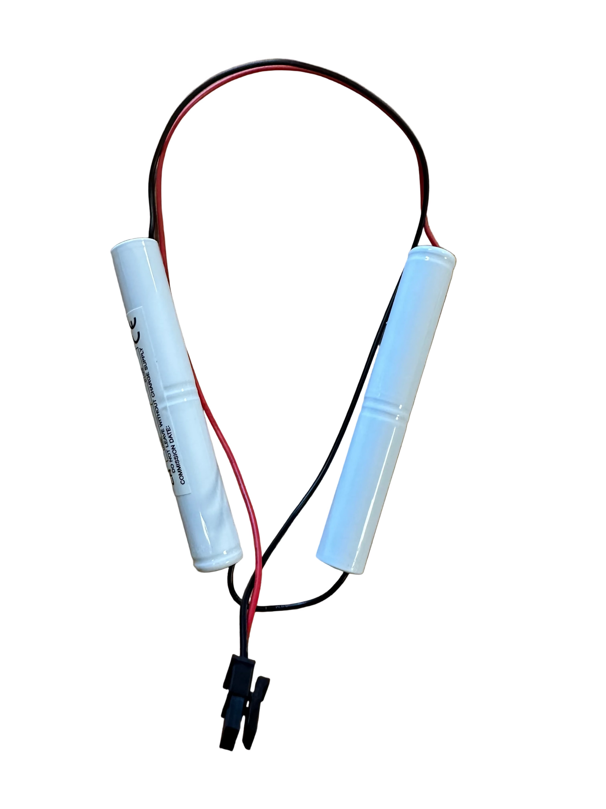ELP B065 NICD 4.8V 1.5Ah NiMH Dual In Line Battery C/W Flying Leads And Connector - LED Retro