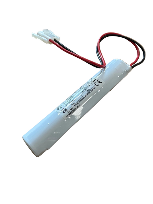 B054 ELP 3.6V 2AH Sub C Ni-Cd c/w Amp Connector - LED Retro