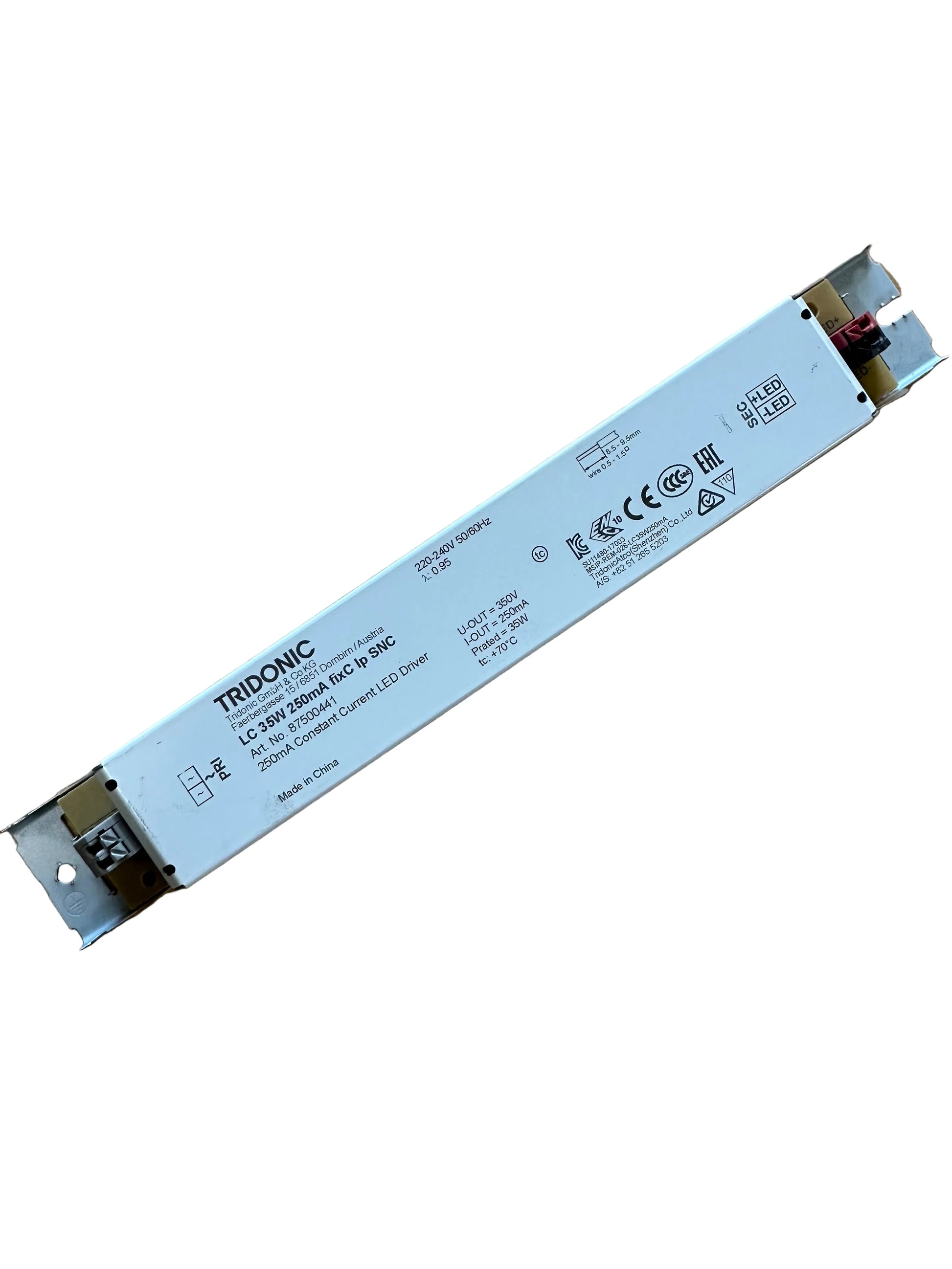 Tridonic 87500441 LC 35W 250mA fixC lp SNC - LED Retro