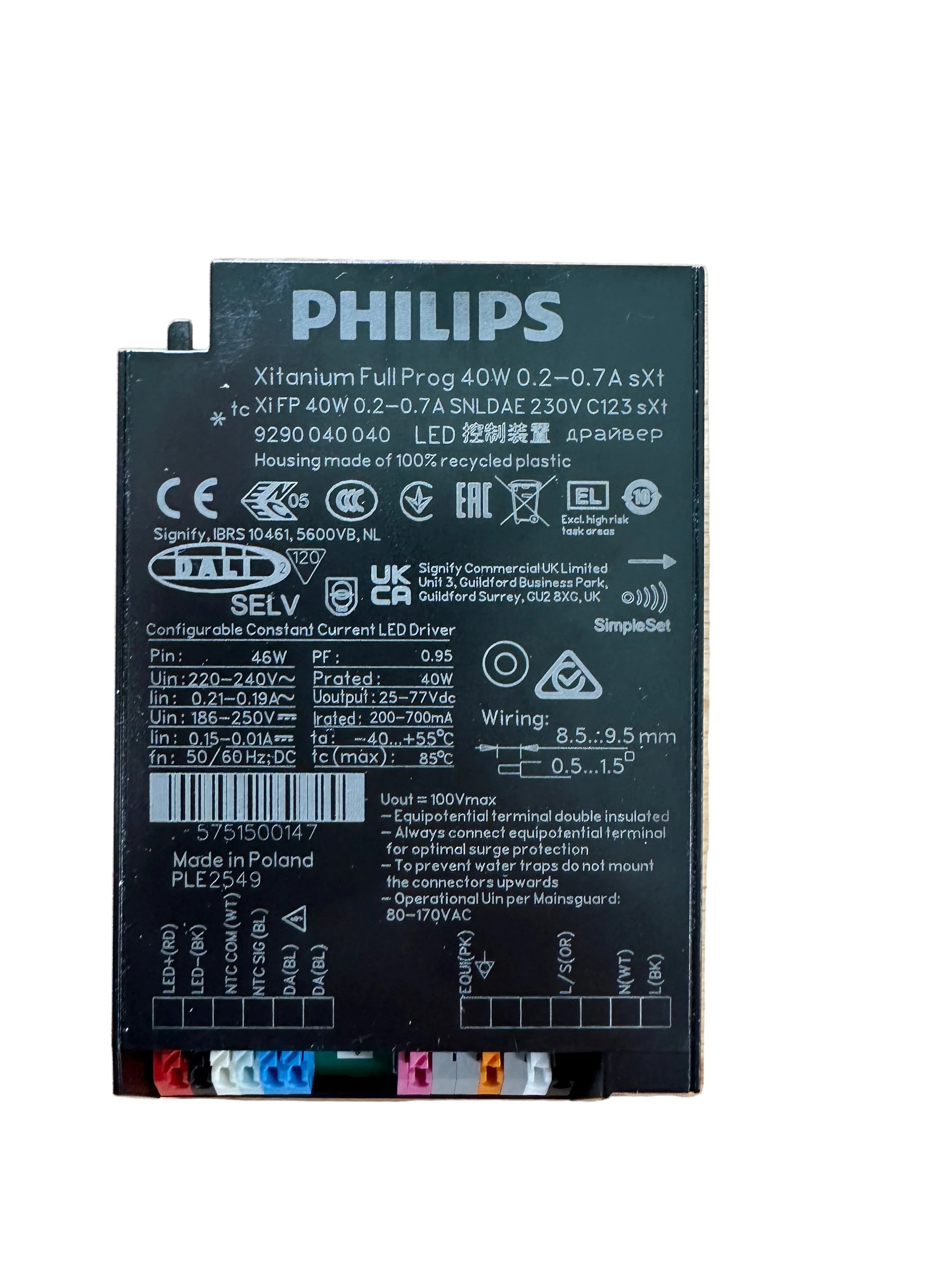 Philips 929004004006 Philips Xi FP 40W 0.2-0.7A SNLDAE 230V C123 sXt - LED Retro