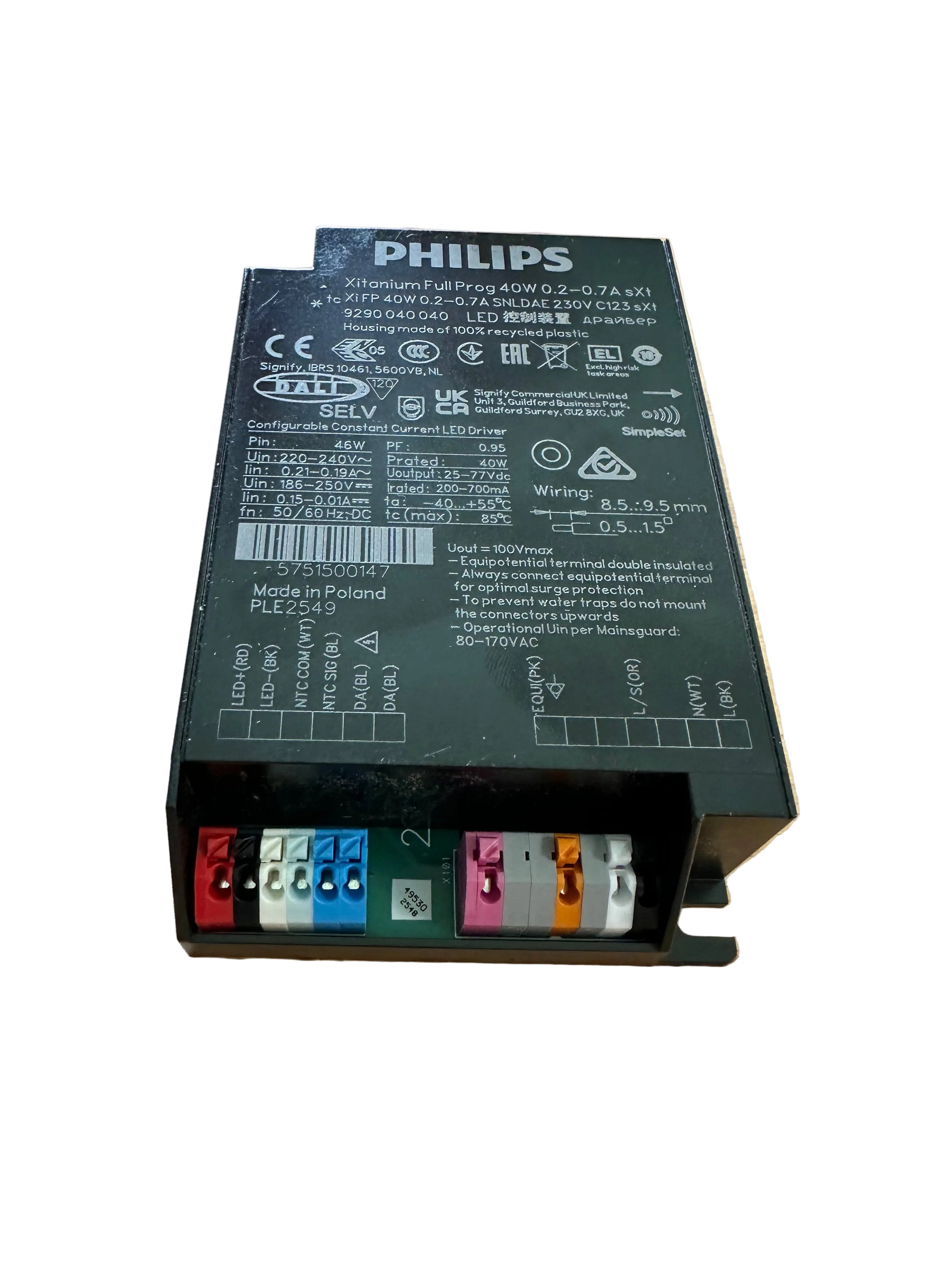 Philips 929004004006 Philips Xi FP 40W 0.2-0.7A SNLDAE 230V C123 sXt - LED Retro