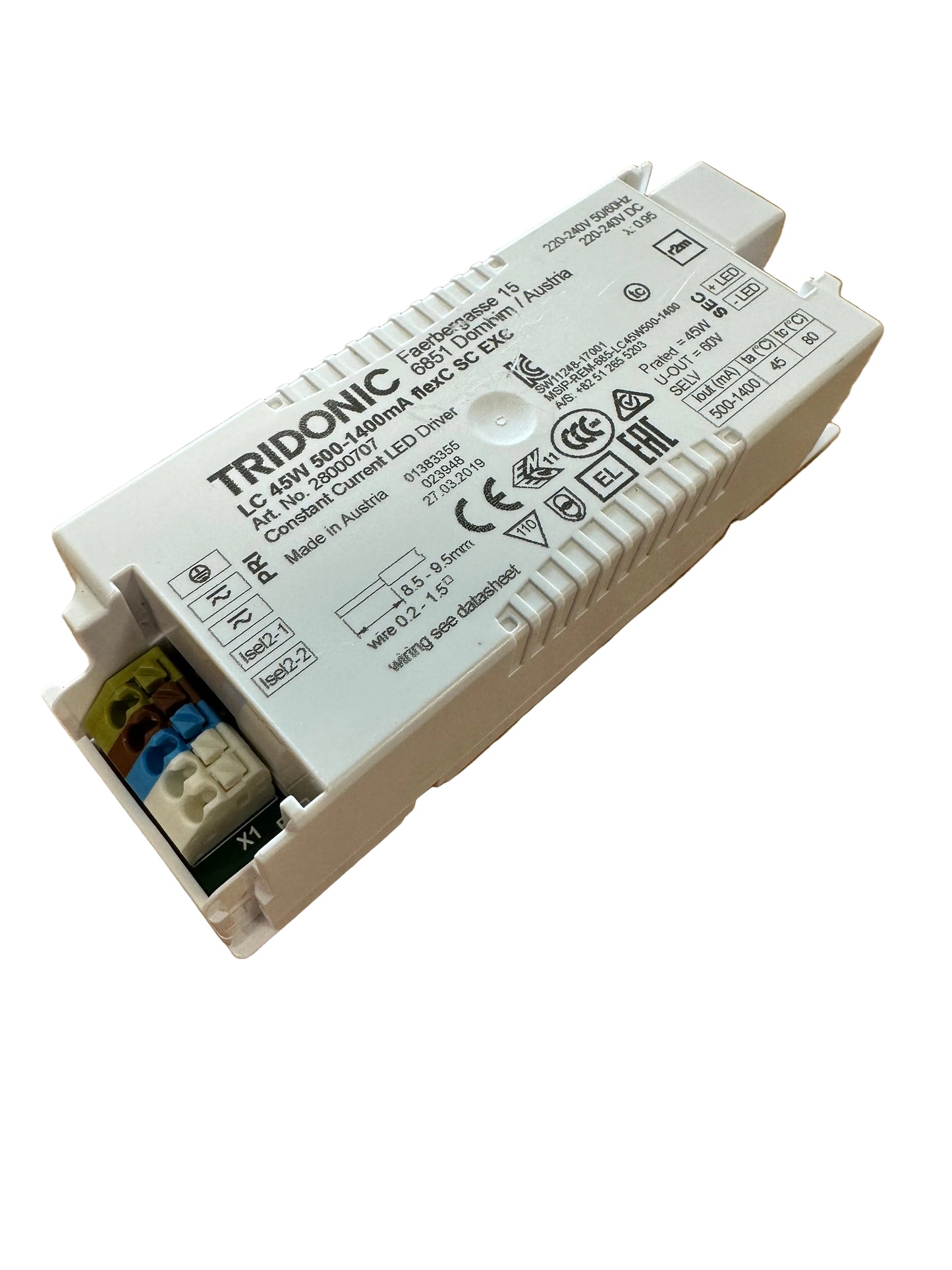 Tridonic 28000707 LC 45W 500-1400mA flexC SC EXC - LED Retro