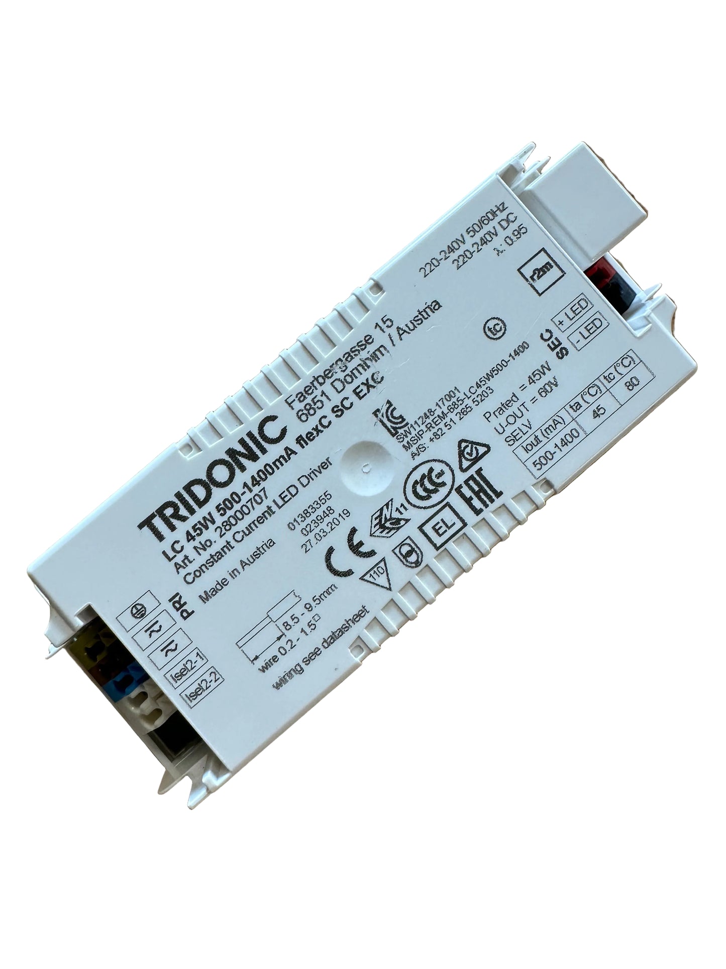 Tridonic 28000707 LC 45W 500-1400mA flexC SC EXC - LED Retro