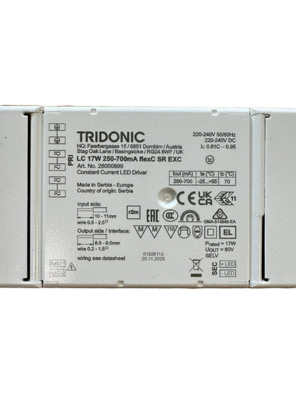 Tridonic 28000699 LC 17W 250-700mA flexC SR EXC - LED Retro