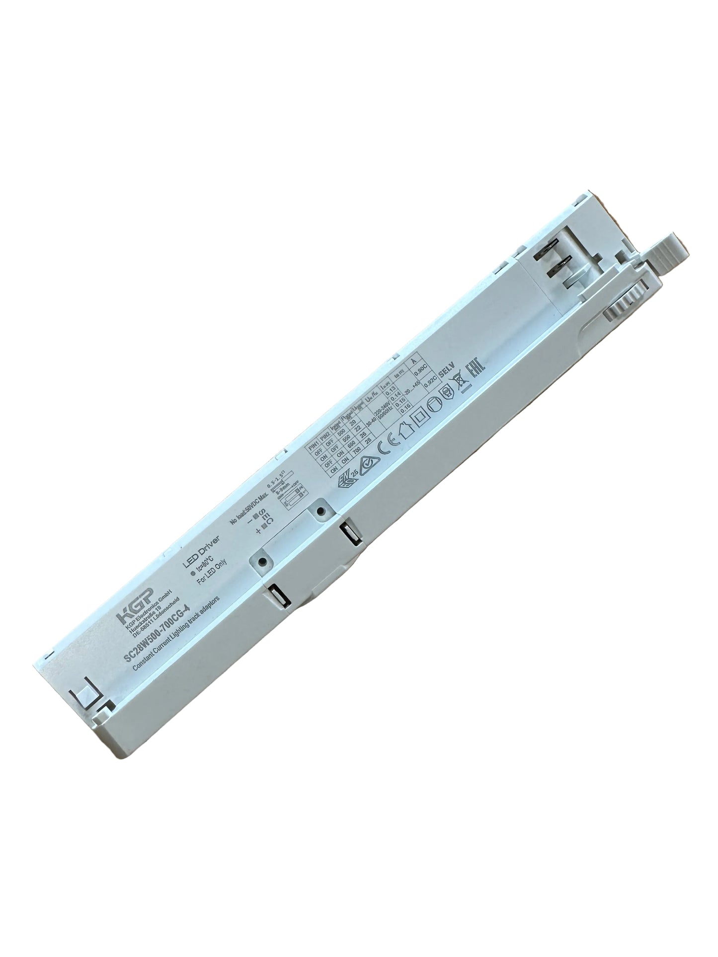 SC28W500-700CG-4 Constant Current Lighting Track Adaptors - LED Retro