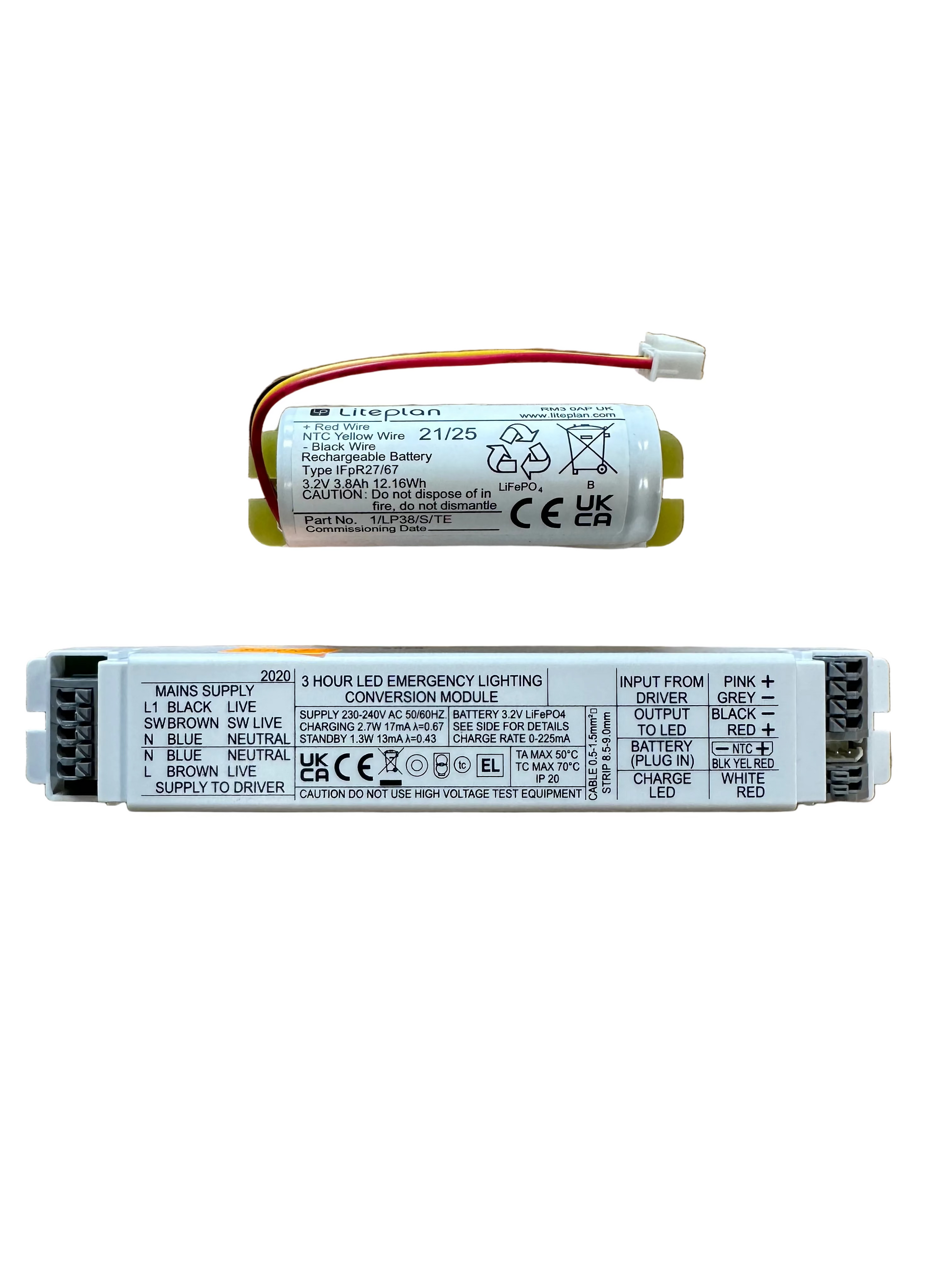 Liteplan NLP/1-K LED Emergency Kit - LED Retro