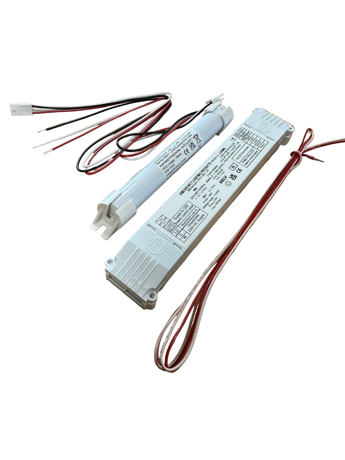 ELP LDM60/K LED Emergency Kit 12-55V 2W c/w LiFePO4 Stick Battery - LED Retro