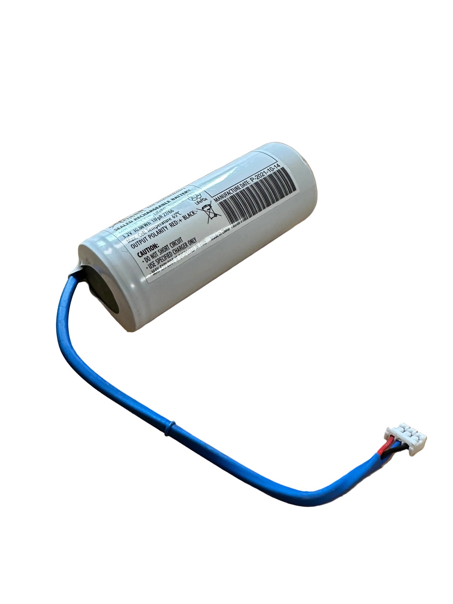 LBP1-3.2V-3400MAH-CON 3.2V 3400mAh LifePO4 3 Wire Lithium Battery Stick c/w JST-XH Connector - LED Retro