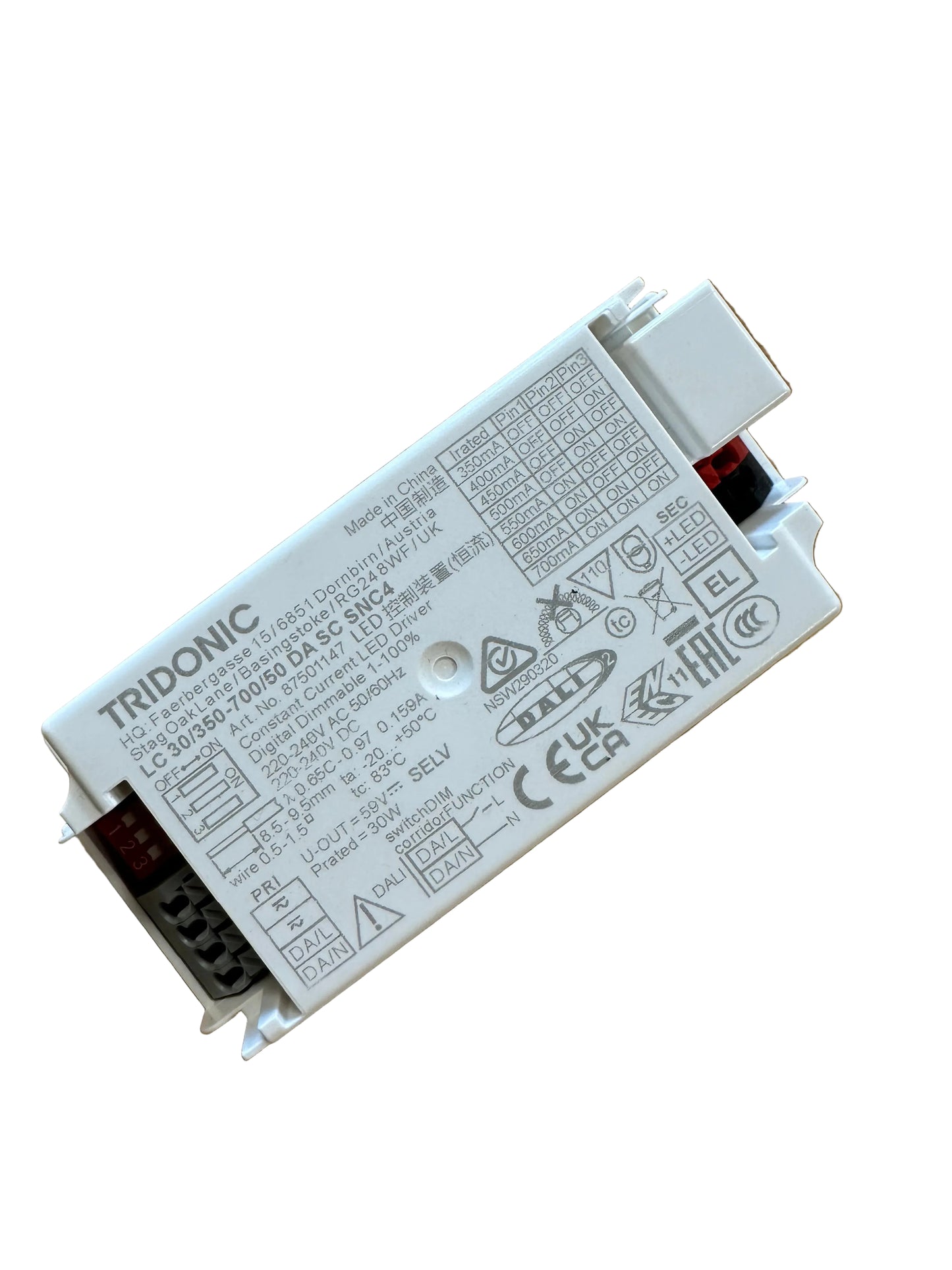 Tridonic 87501147 LC 30/350-700/50 DA SC SNC4 - LED Retro