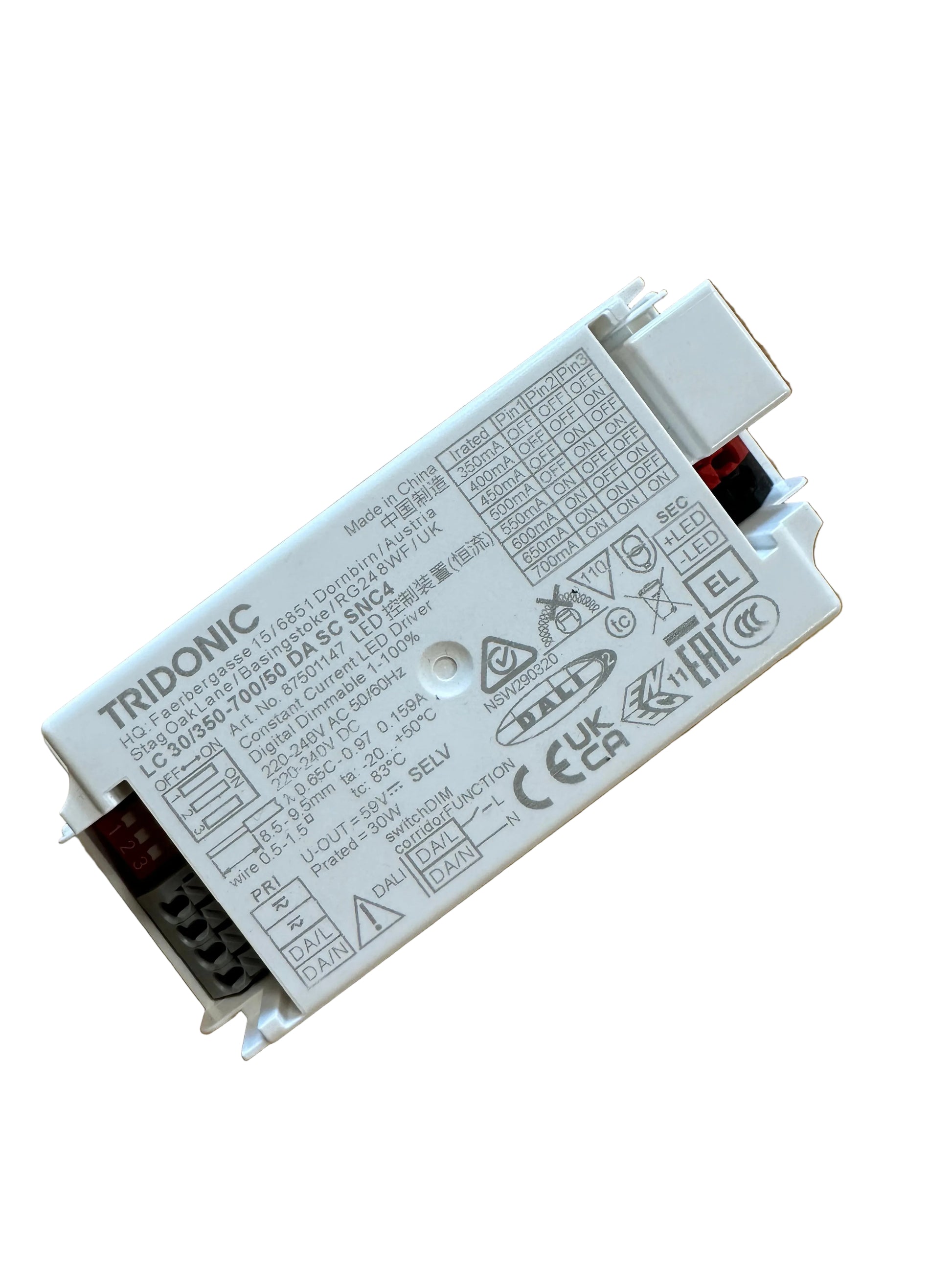 Tridonic 87501147 LC 30/350-700/50 DA SC SNC4 - LED Retro