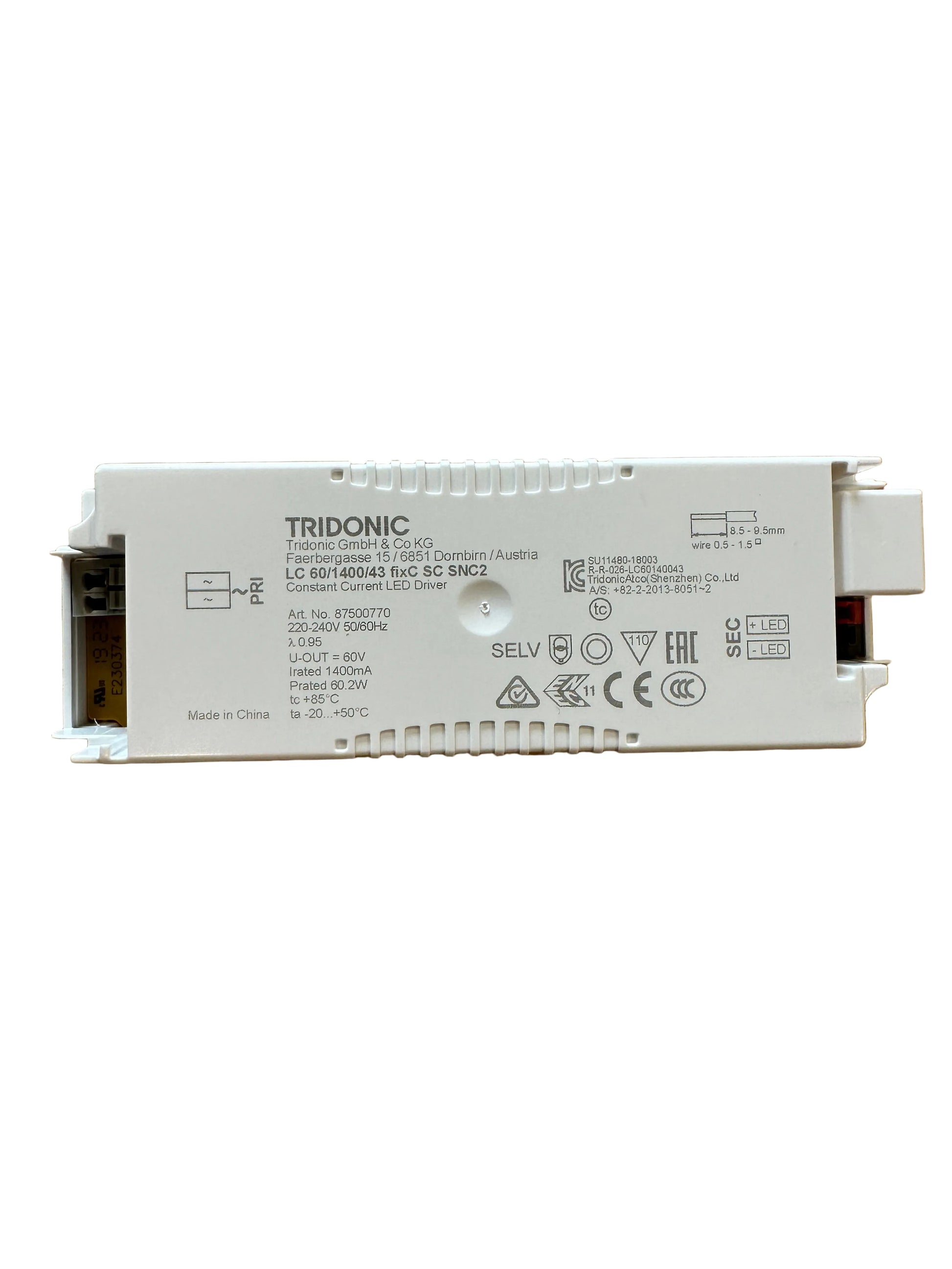 Tridonic 87500770 LC 60/1400/43 fixC SC SNC2 - LED Retro