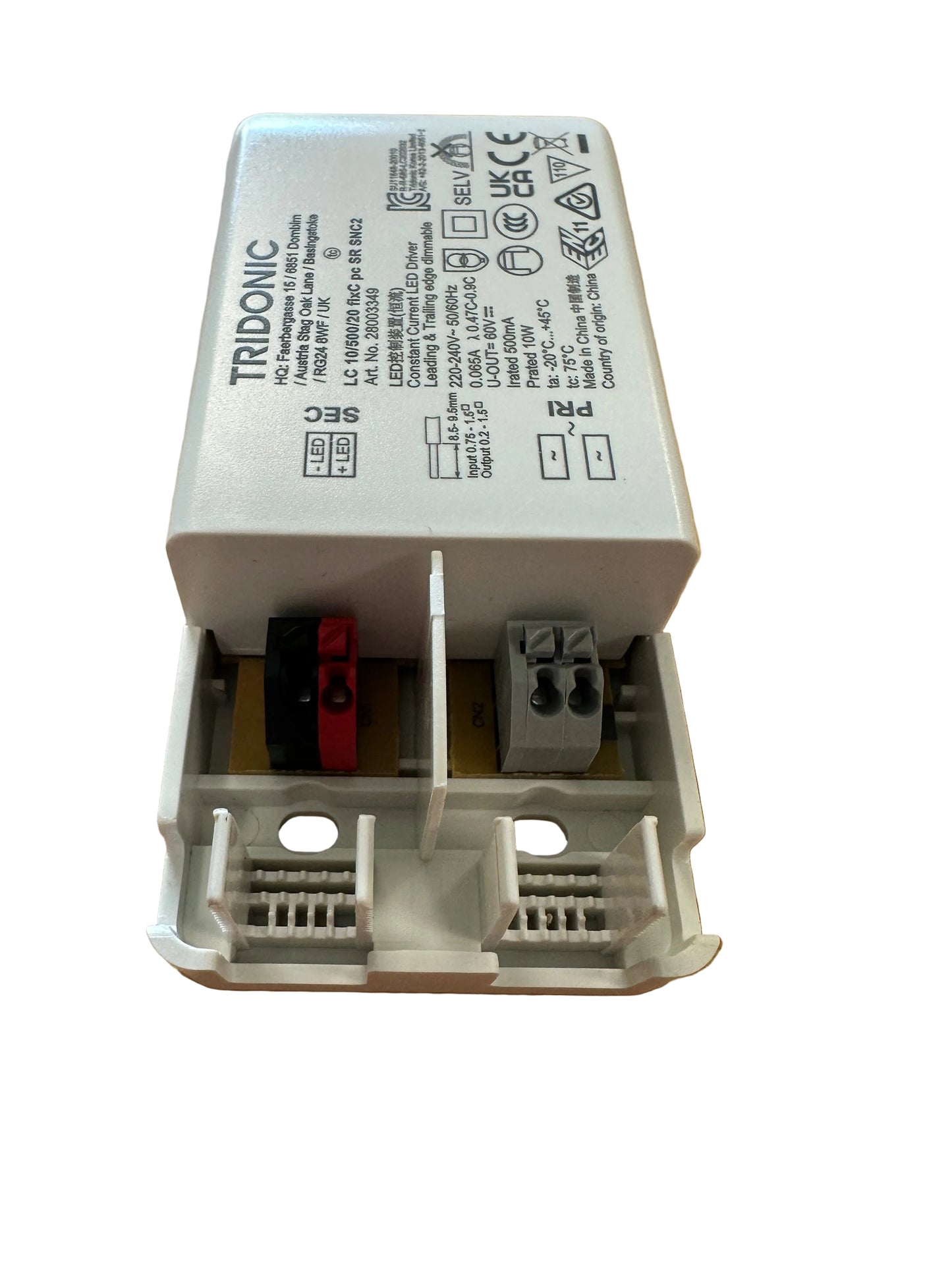 Tridonic 28003349 LC 10W 500mA fixC pc SR SNC2 Phase Cut Dimmable Driver - LED Retro