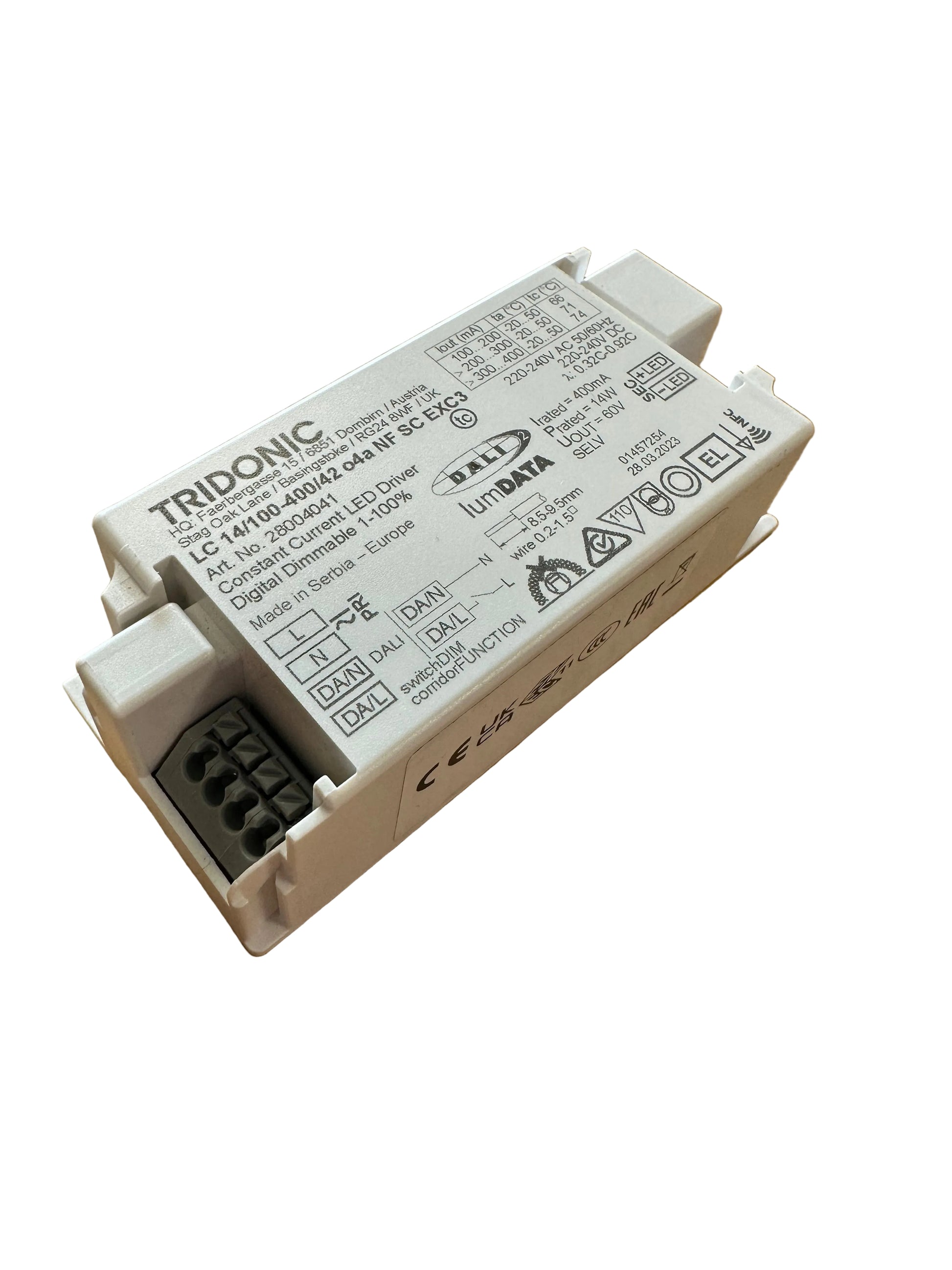 Tridonic 28004041 LC 14/100-400/42 o4a NF SC EXC3 - LED Retro