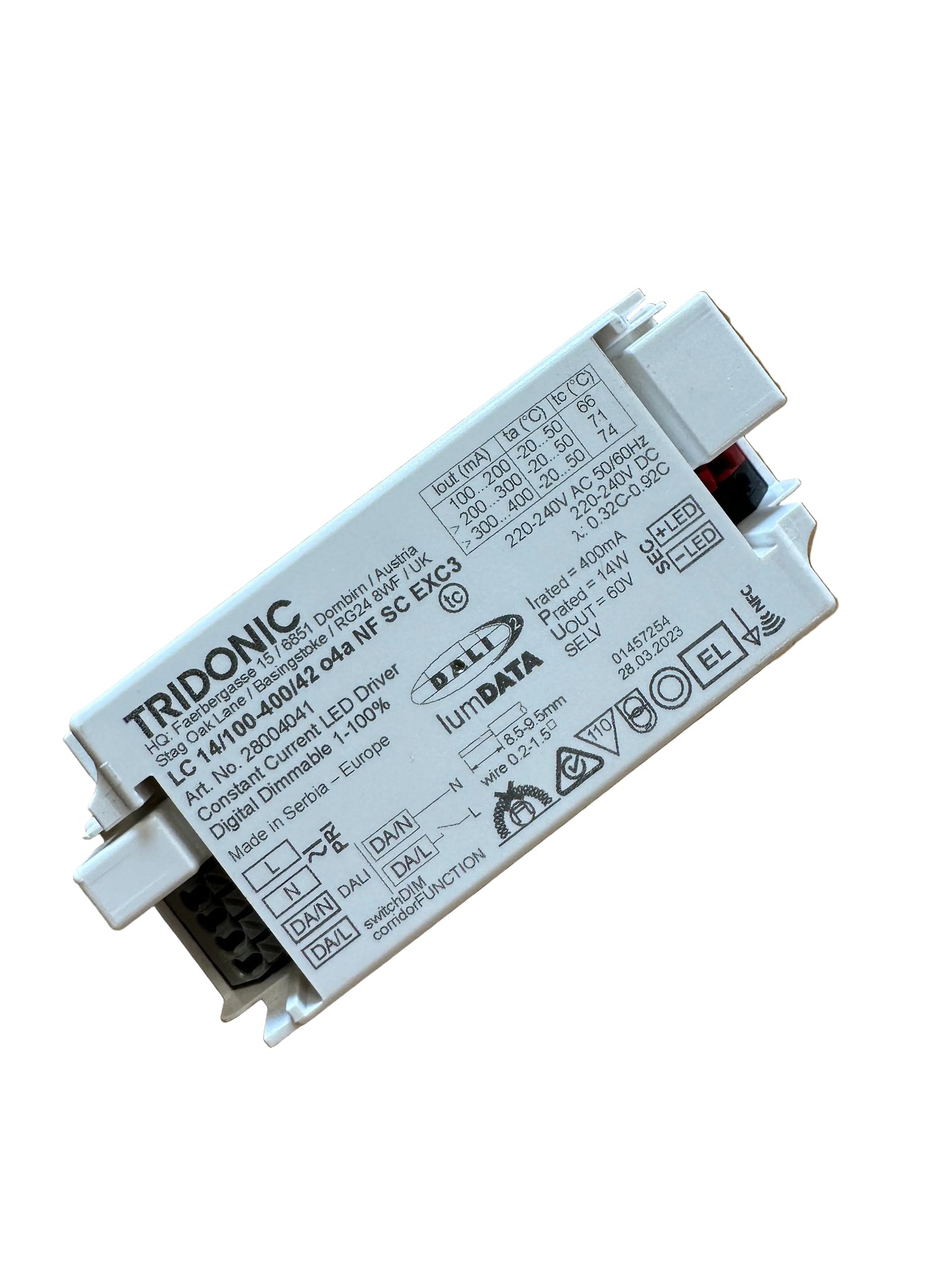 Tridonic 28004041 LC 14/100-400/42 o4a NF SC EXC3 - LED Retro