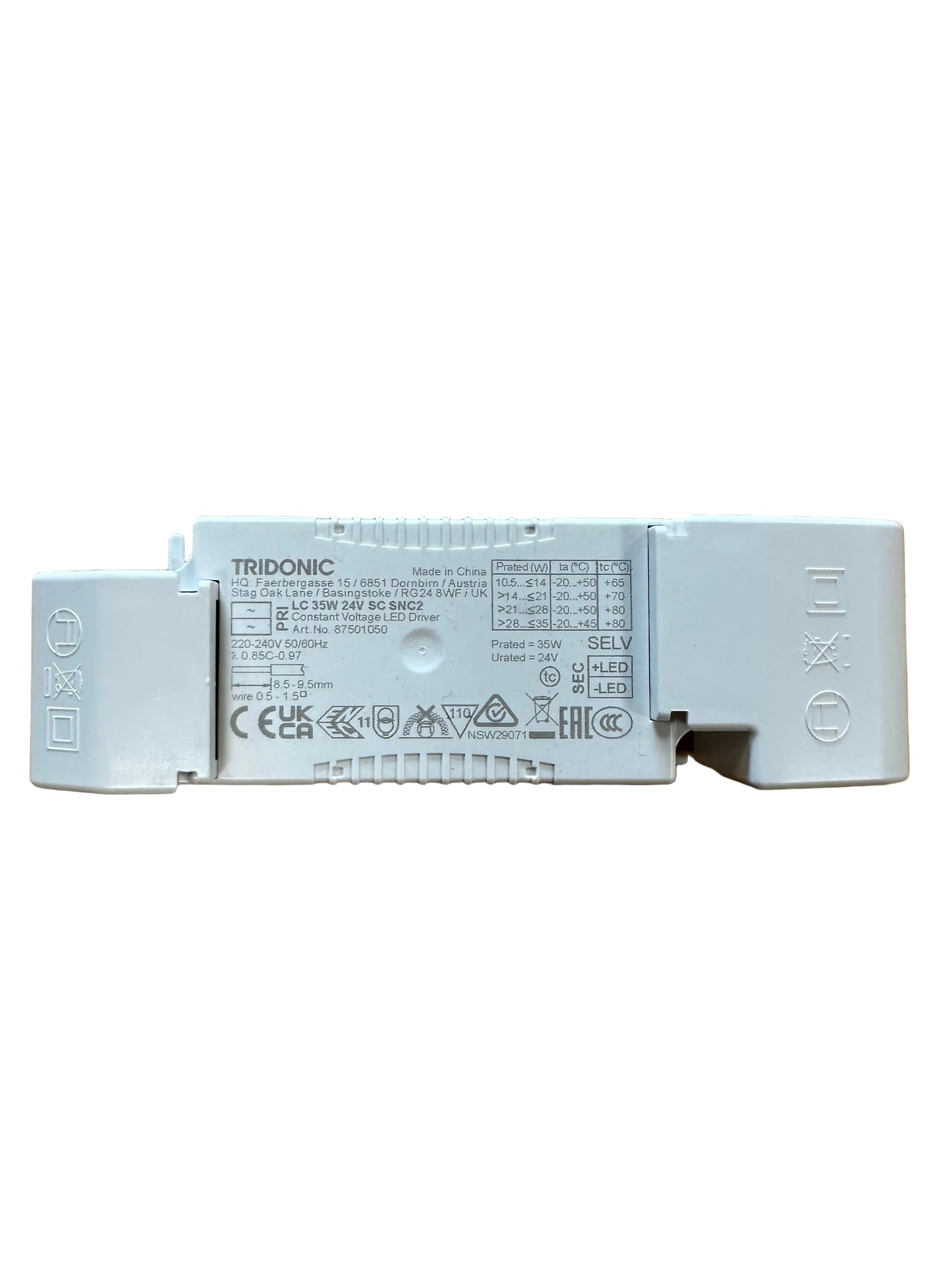 Tridonic 87501050 LC 35W 24V SC SNC2 - LED Retro
