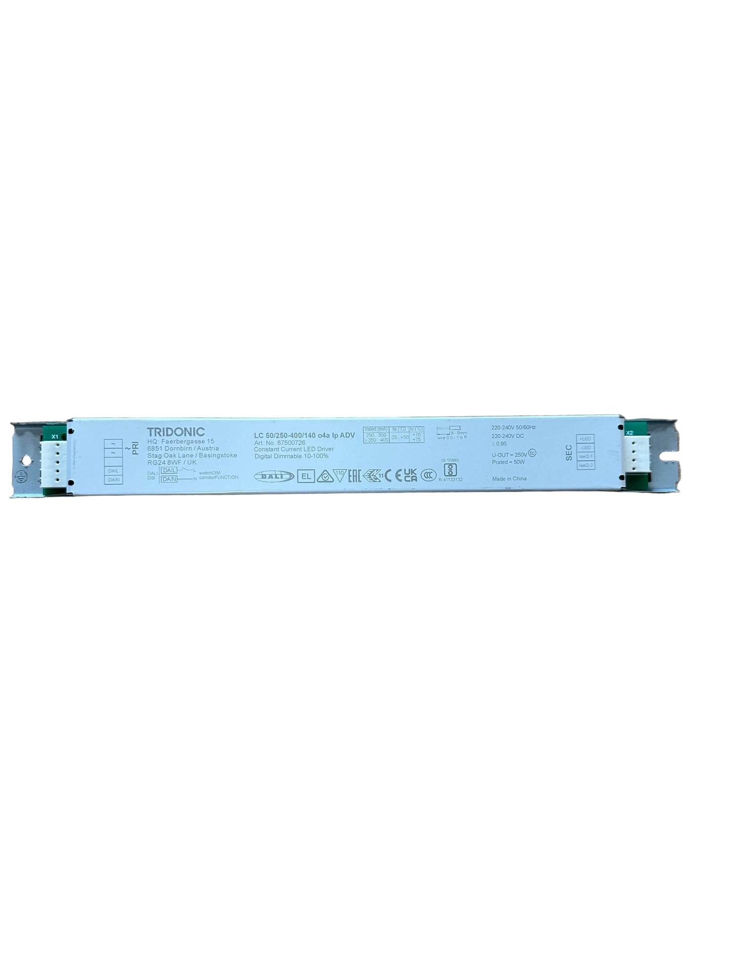 Tridonic 87500726 LC 50W 250-400mA 140V o4a lp ADV - LED Retro