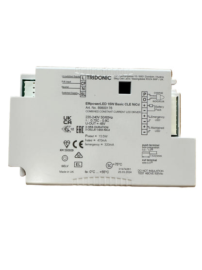 Tridonic 89800176 EM powerLED 15W BASIC CLE NiCd - LED Retro