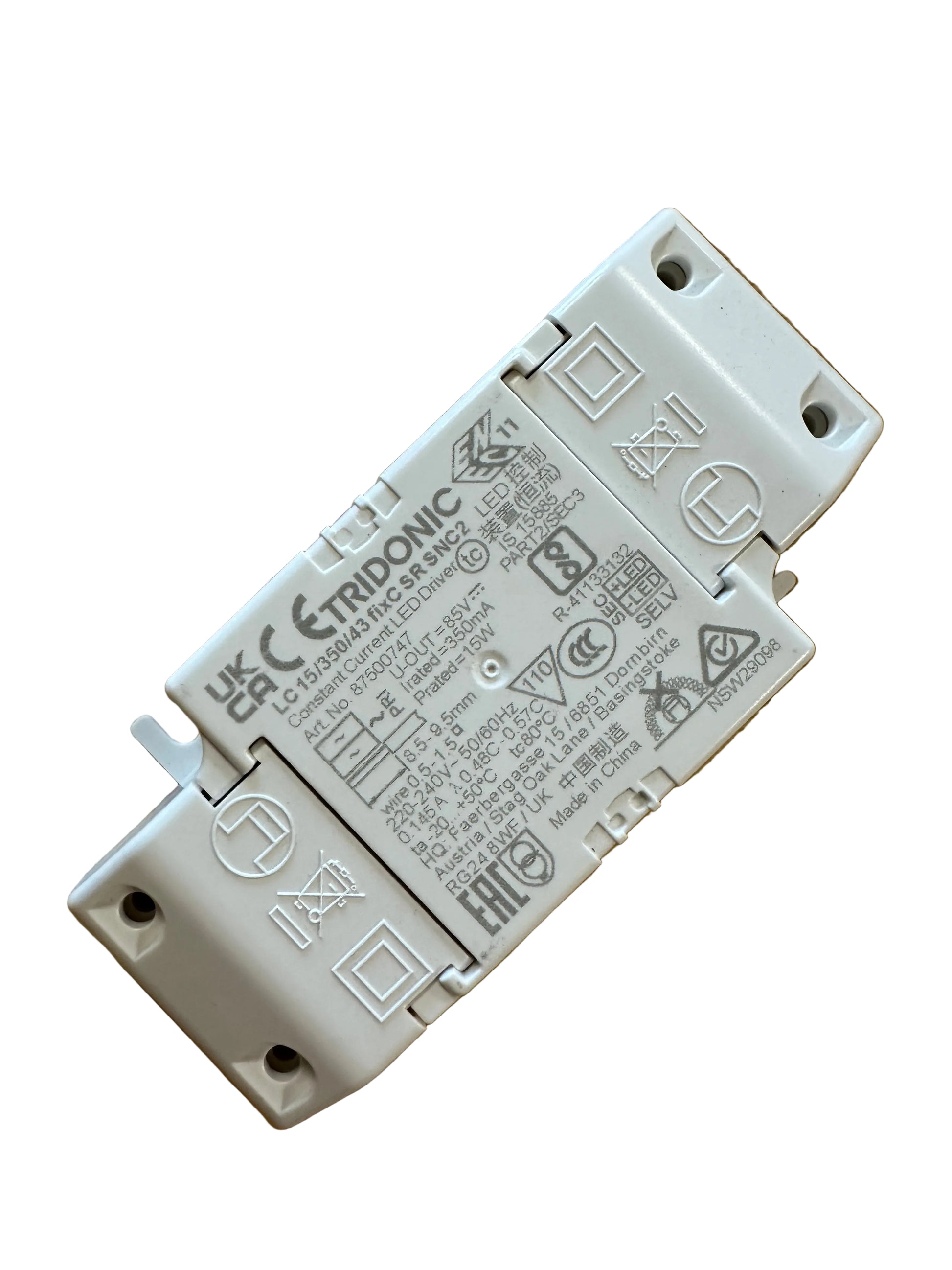 Tridonic 87500747 LC 15/350/43 fixC SR SNC2 - LED Retro