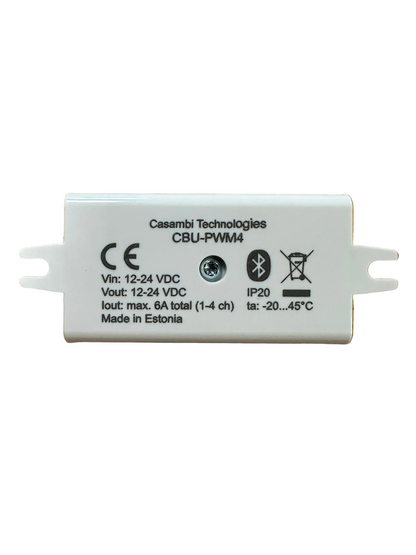 Casambi CBU-PWM4 Bluetooth 4 Channel Constant Voltage LED Dimmer - LED Retro