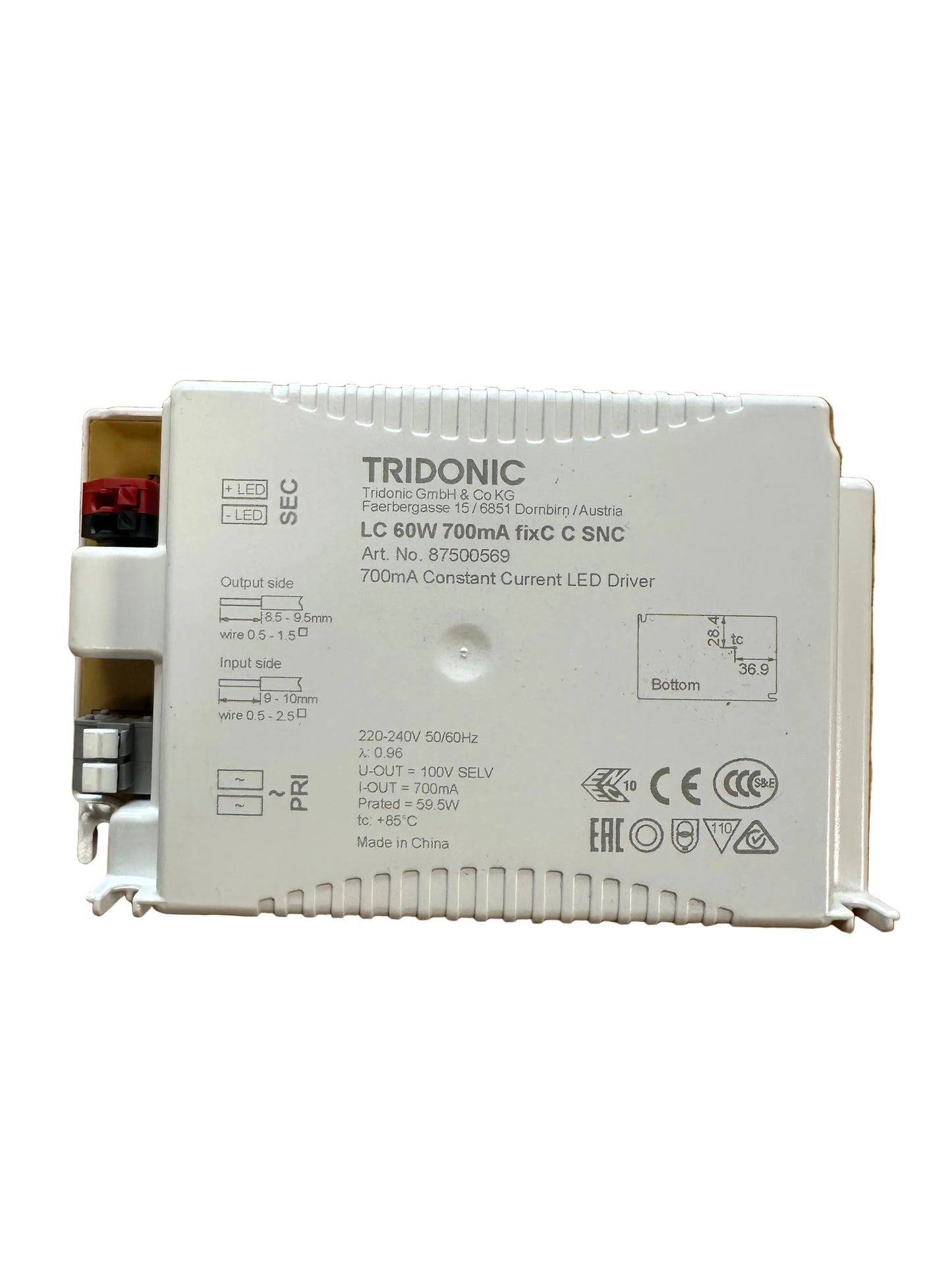 Tridonic 87500569 LC 60W 700mA fixC C SNC - LED Retro