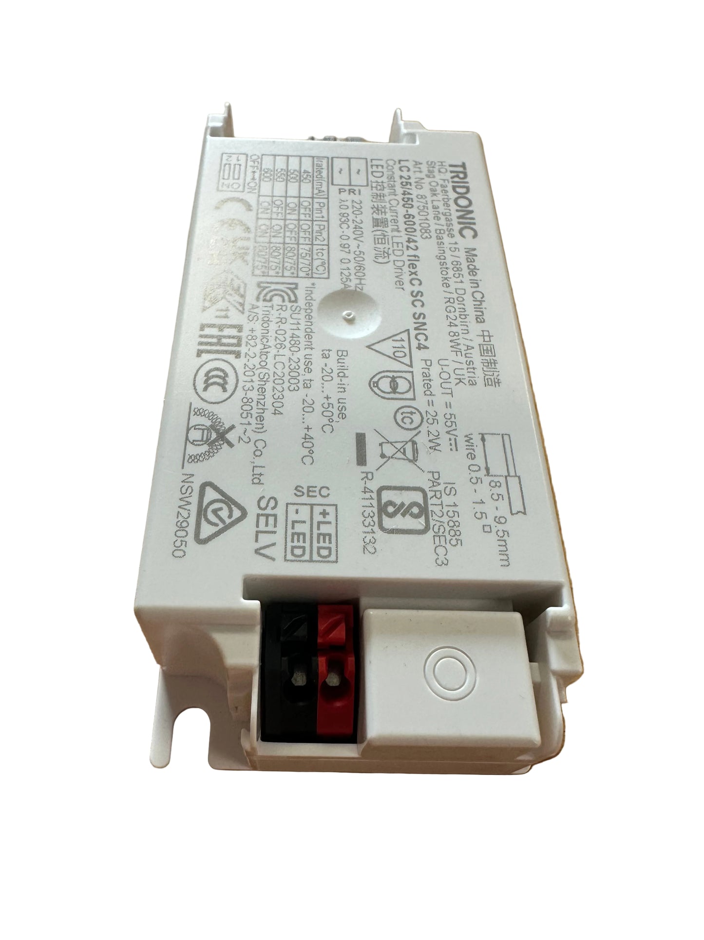 Tridonic 87501083 LC 25/450-600/42 flexC SC SNC4 - LED Retro